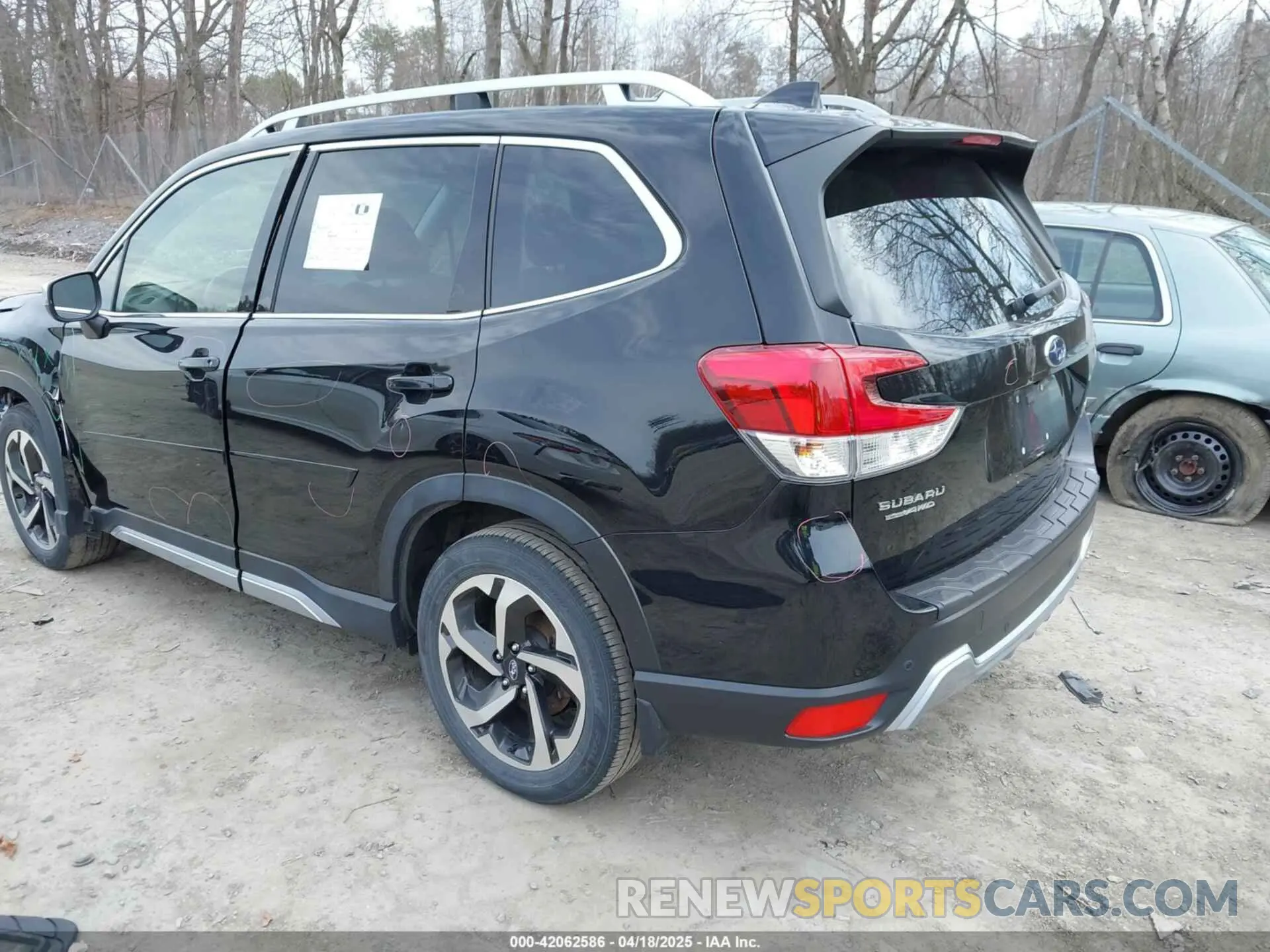 3 Фотография поврежденного автомобиля JF2SKARC0NH436539 SUBARU FORESTER 2022
