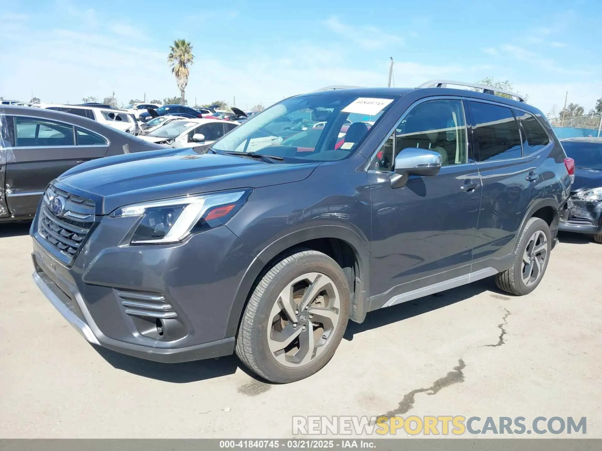 2 Photograph of a damaged car JF2SKARC4NH525188 SUBARU FORESTER 2022