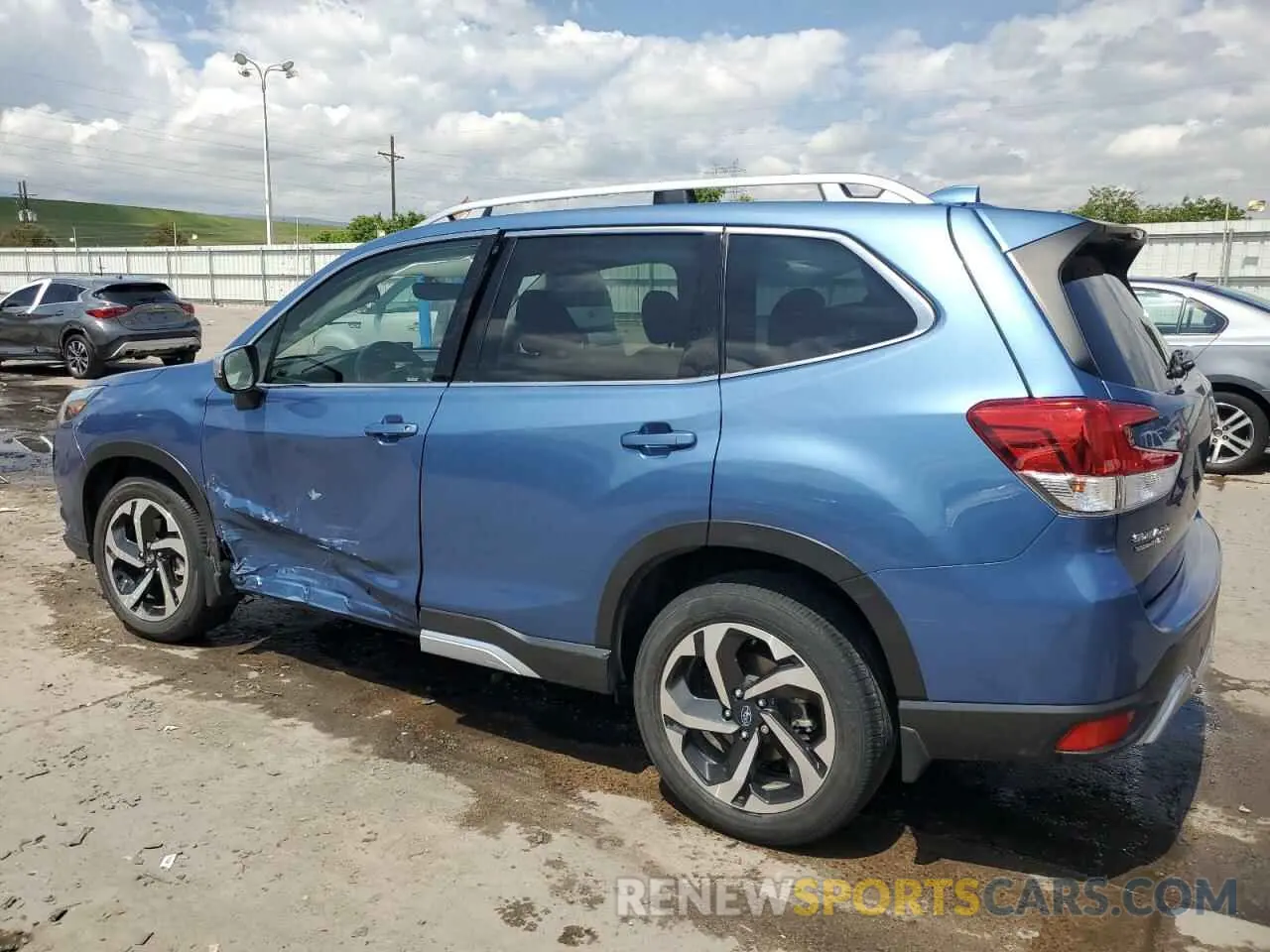 2 Photograph of a damaged car JF2SKARC5NH516287 SUBARU FORESTER 2022