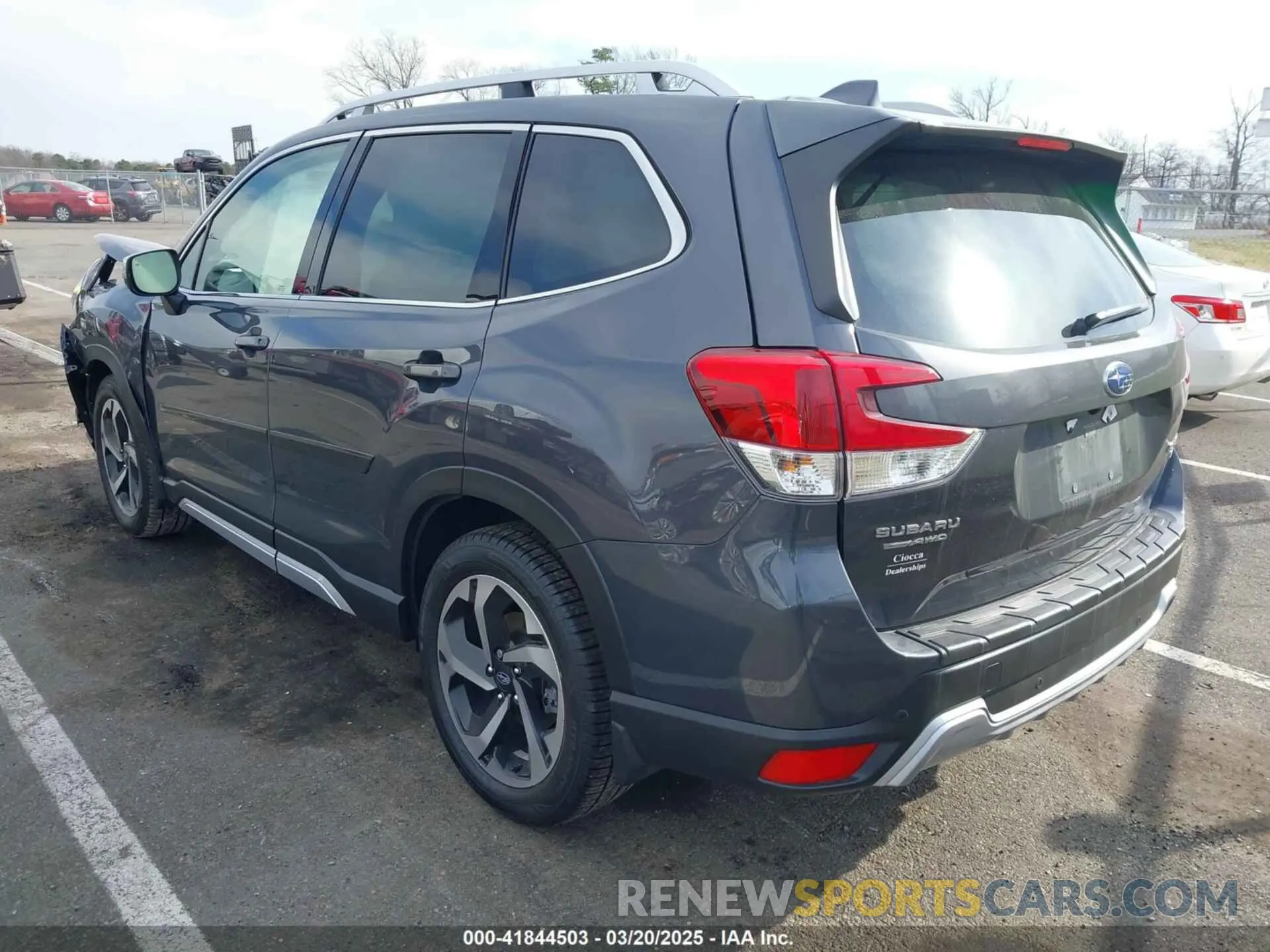 3 Photograph of a damaged car JF2SKARC8NH525968 SUBARU FORESTER 2022