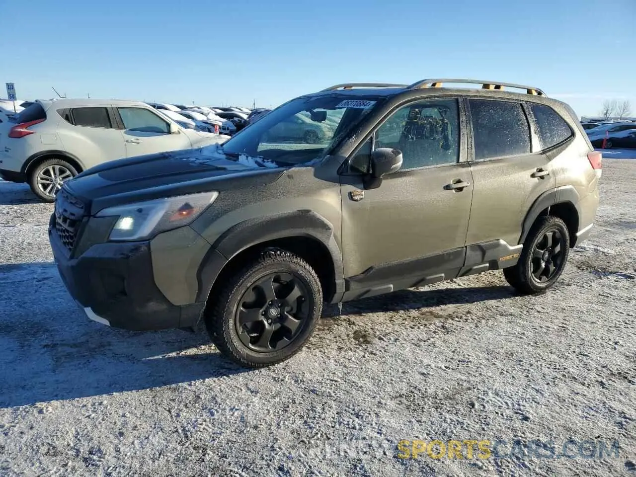 1 Фотография поврежденного автомобиля JF2SKELC9NH445479 SUBARU FORESTER 2022