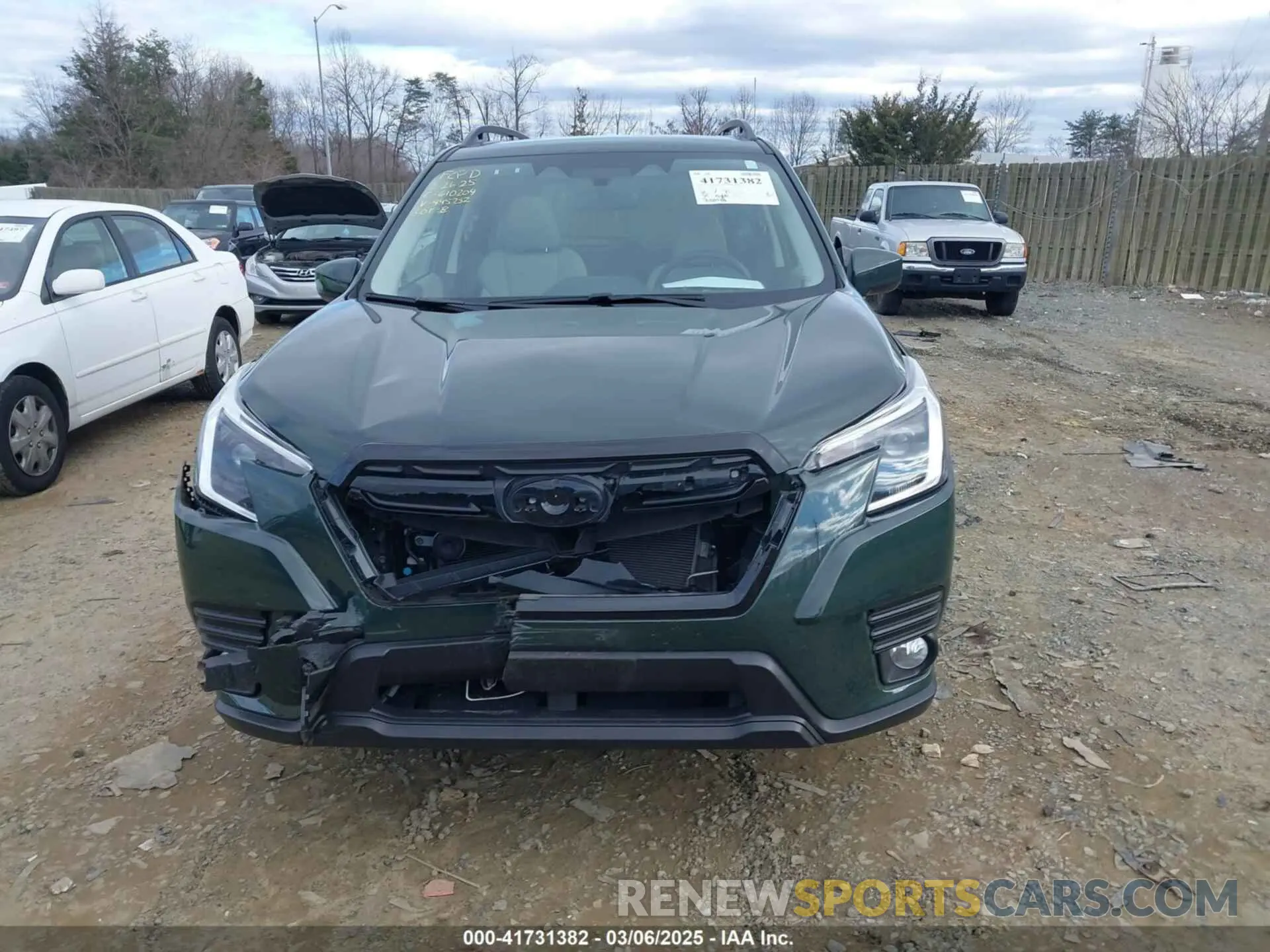 12 Фотография поврежденного автомобиля JF2SKADC0PH445252 SUBARU FORESTER 2023