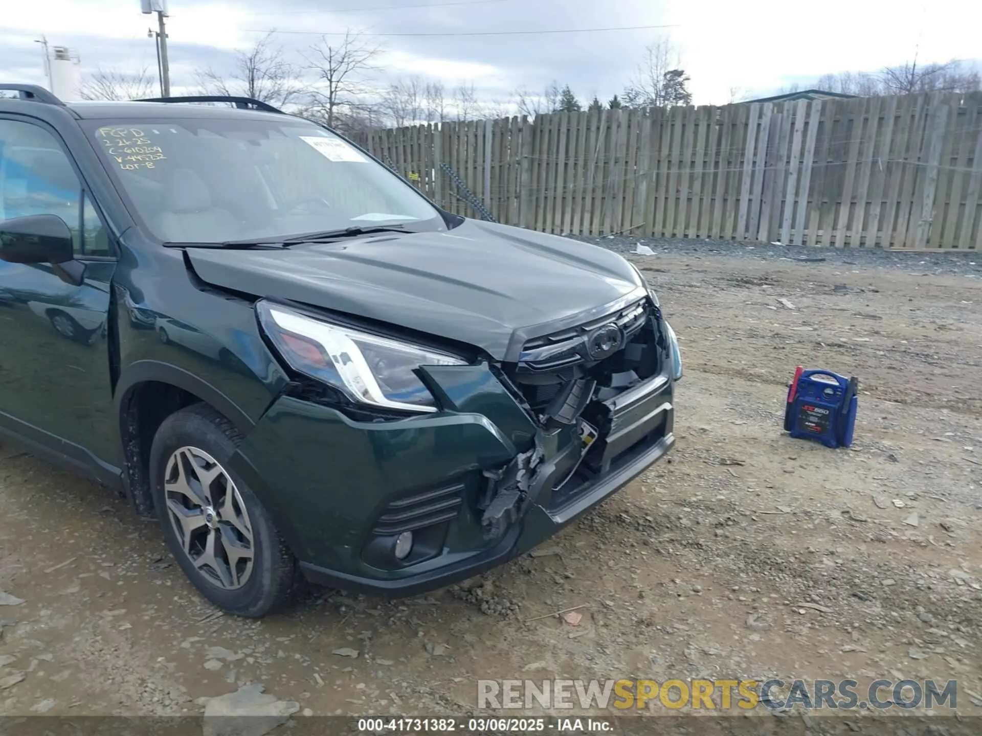 6 Фотография поврежденного автомобиля JF2SKADC0PH445252 SUBARU FORESTER 2023