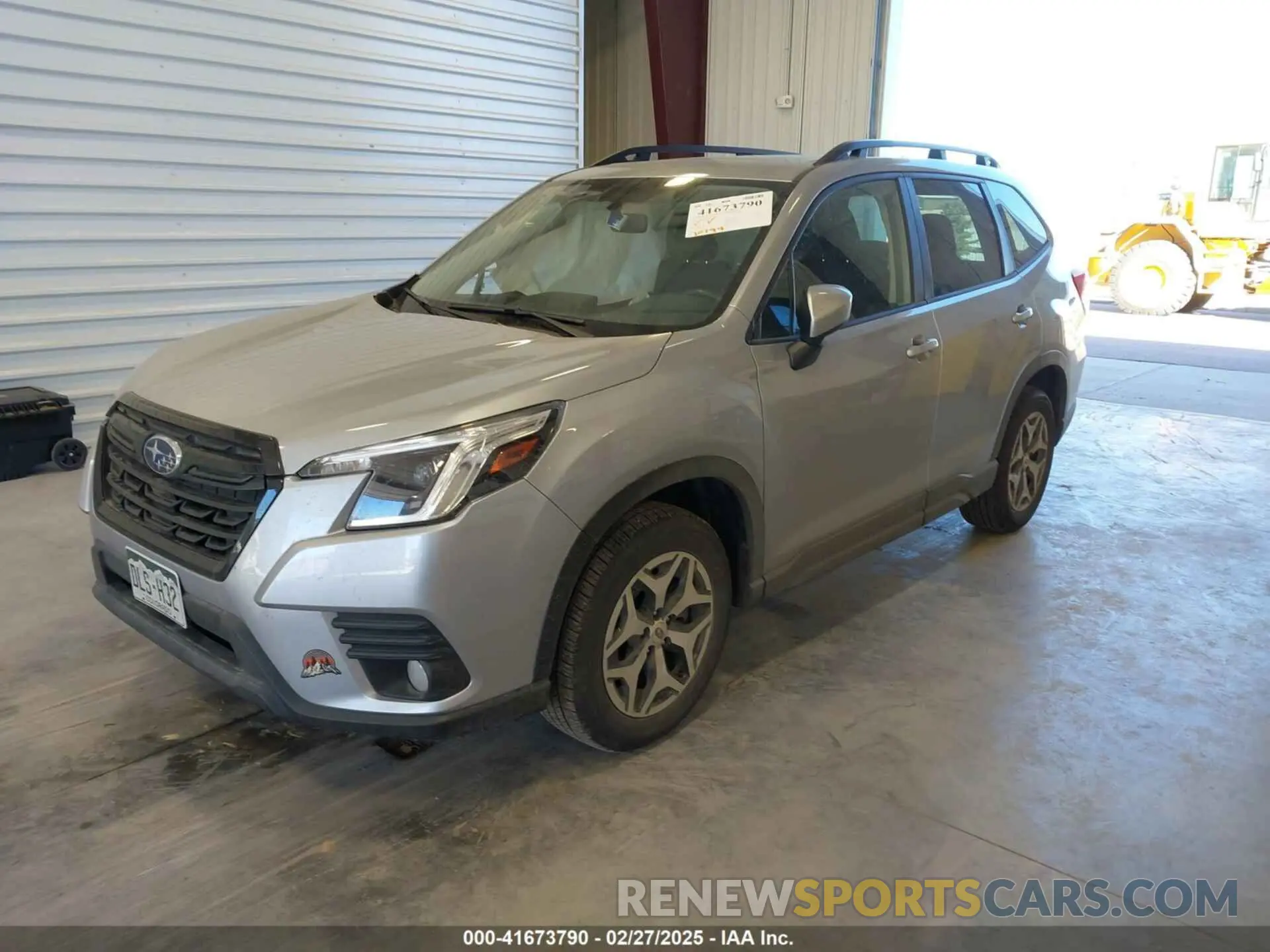 2 Photograph of a damaged car JF2SKADC0PH468661 SUBARU FORESTER 2023