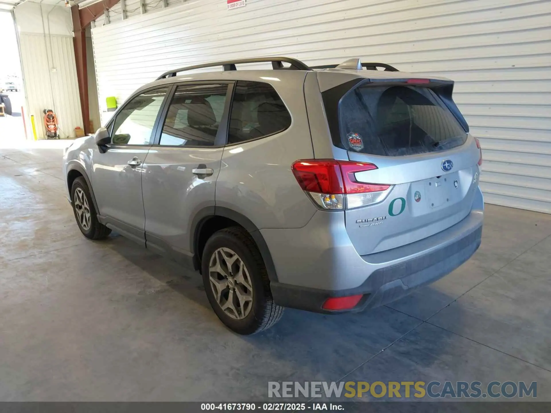 3 Photograph of a damaged car JF2SKADC0PH468661 SUBARU FORESTER 2023