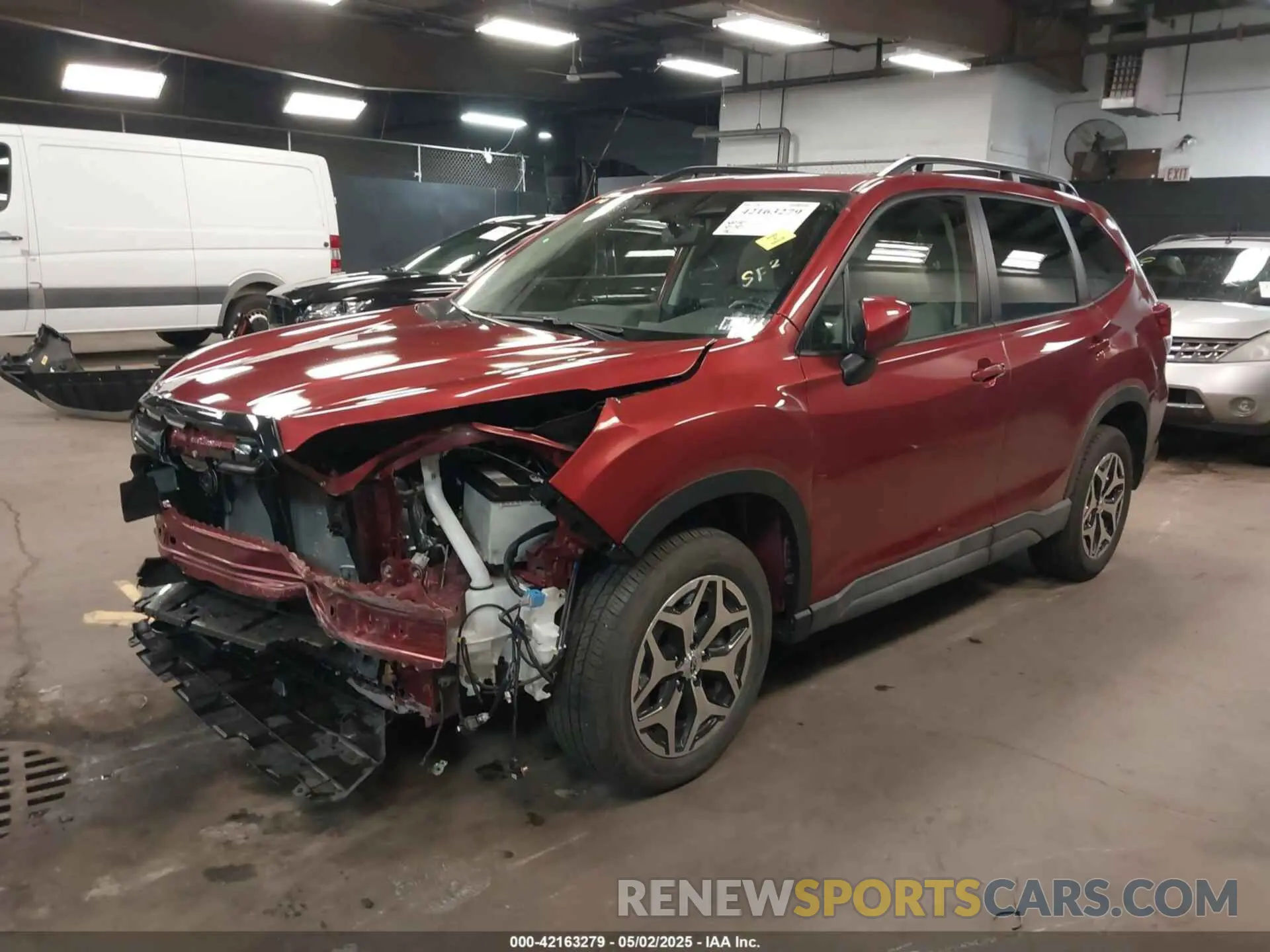 2 Photograph of a damaged car JF2SKADC1PH400997 SUBARU FORESTER 2023