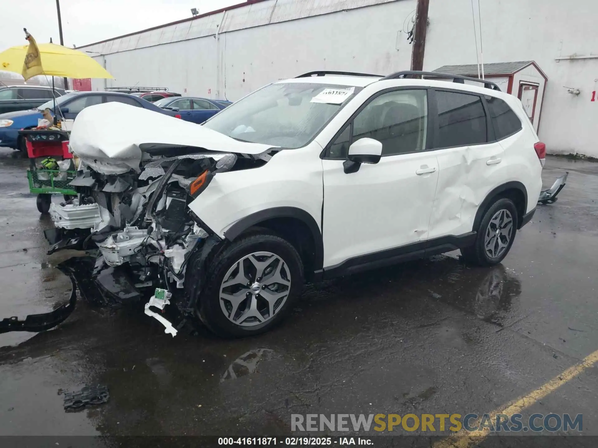 2 Photograph of a damaged car JF2SKADC4PH541062 SUBARU FORESTER 2023