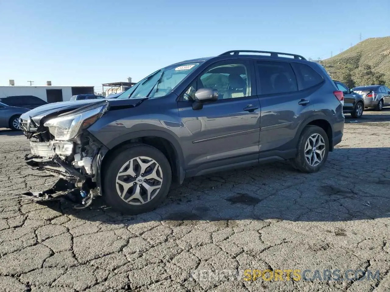 1 Photograph of a damaged car JF2SKADC5PH474553 SUBARU FORESTER 2023