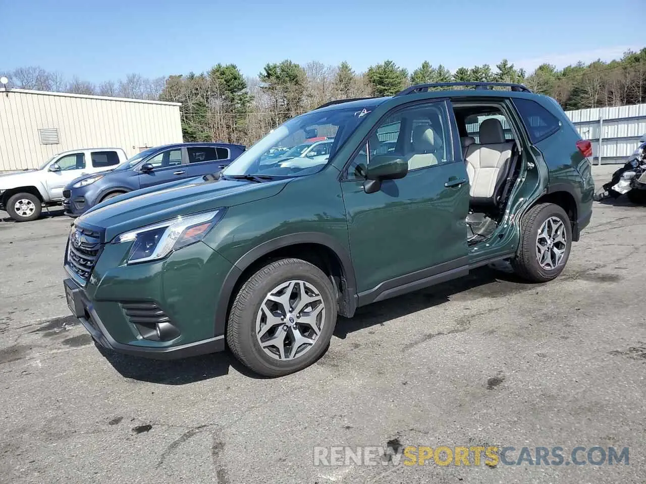 1 Photograph of a damaged car JF2SKADC5PH488081 SUBARU FORESTER 2023