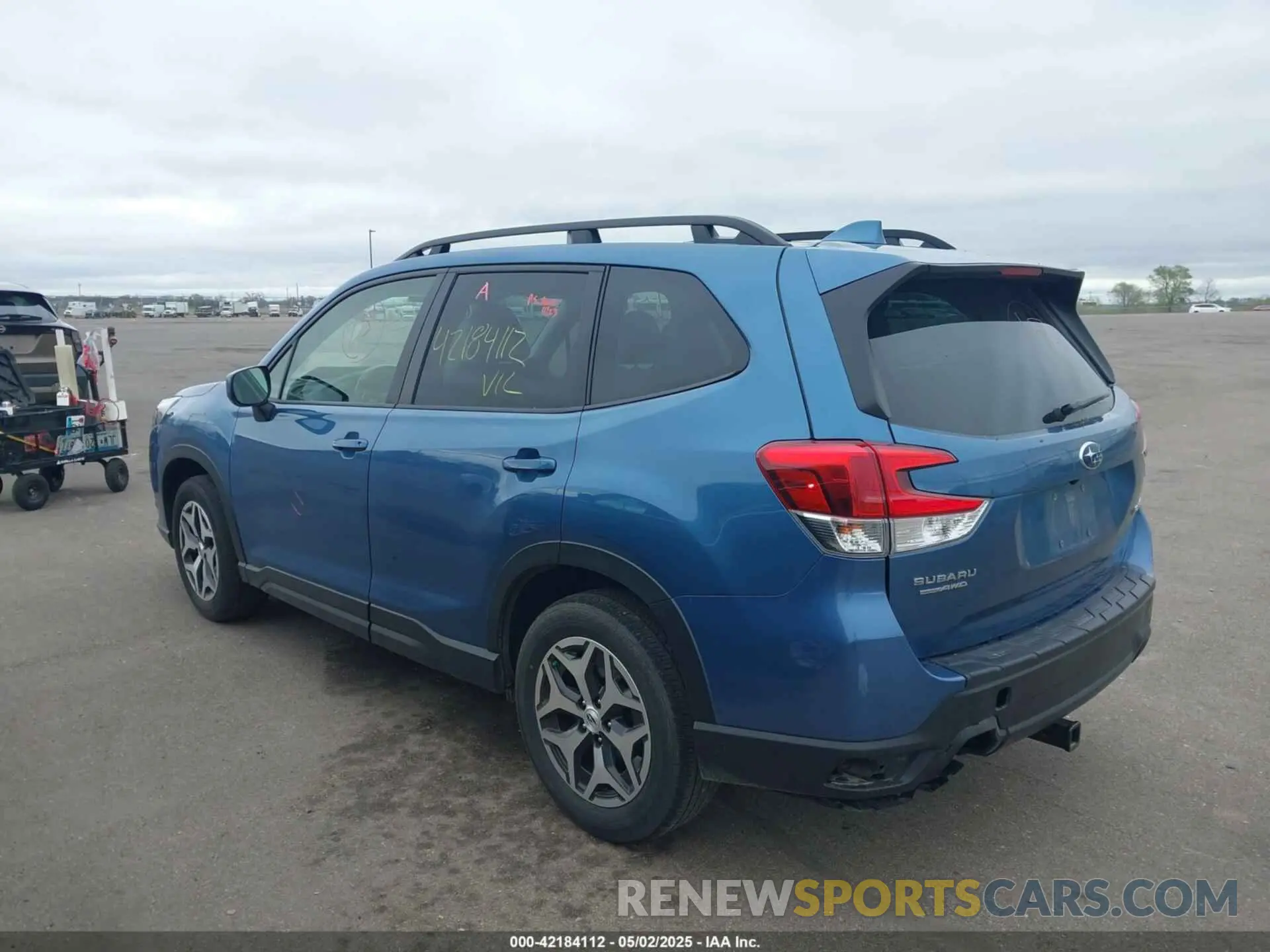 3 Photograph of a damaged car JF2SKADC7PH427511 SUBARU FORESTER 2023