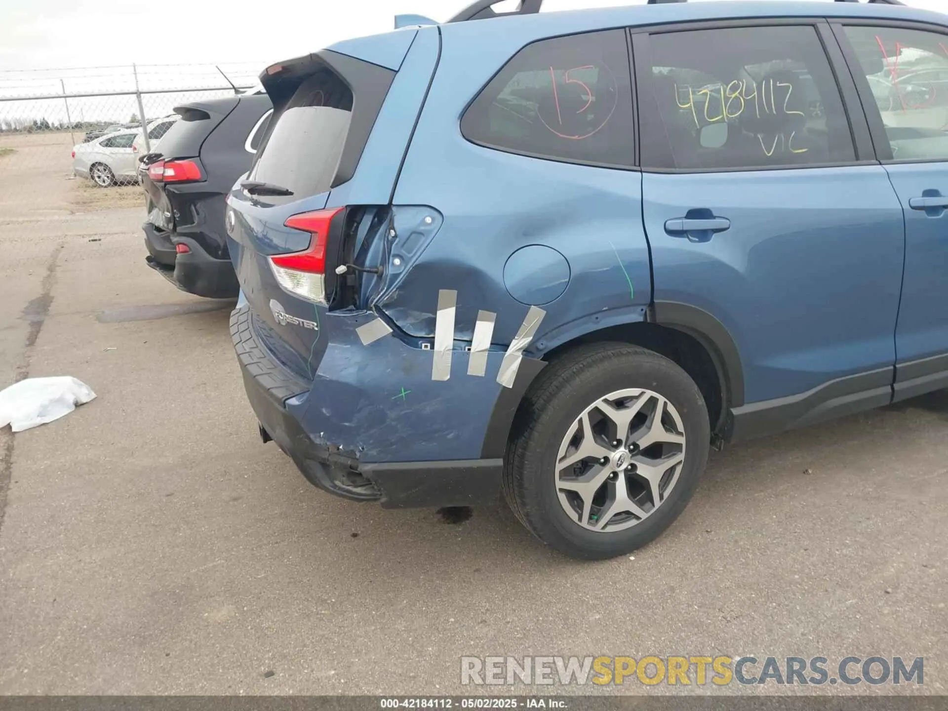 6 Photograph of a damaged car JF2SKADC7PH427511 SUBARU FORESTER 2023
