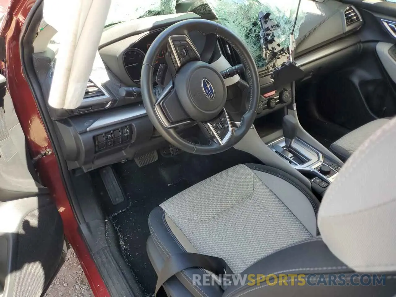 8 Фотография поврежденного автомобиля JF2SKADC8PH476538 SUBARU FORESTER 2023