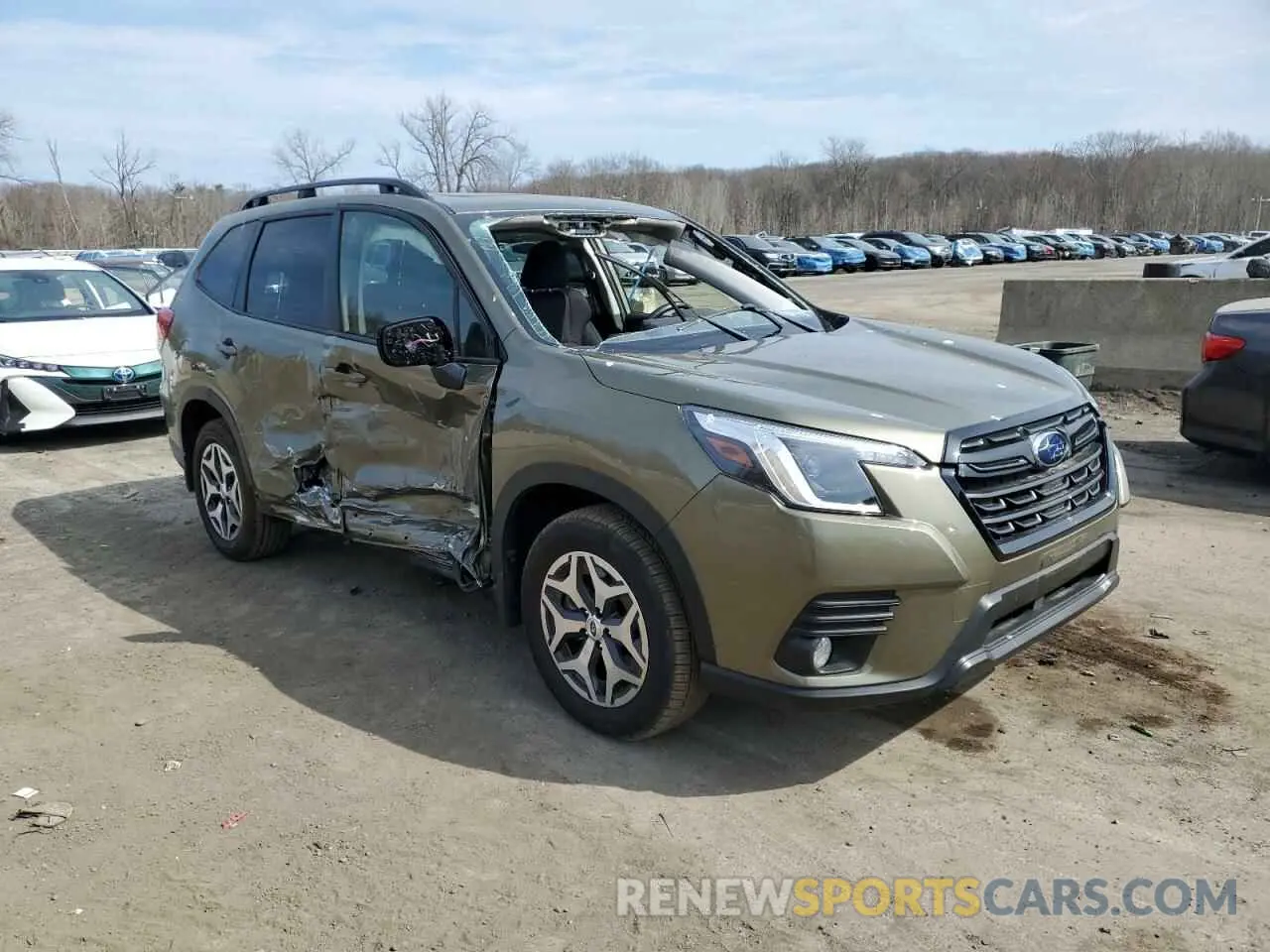 4 Photograph of a damaged car JF2SKAEC0PH514147 SUBARU FORESTER 2023