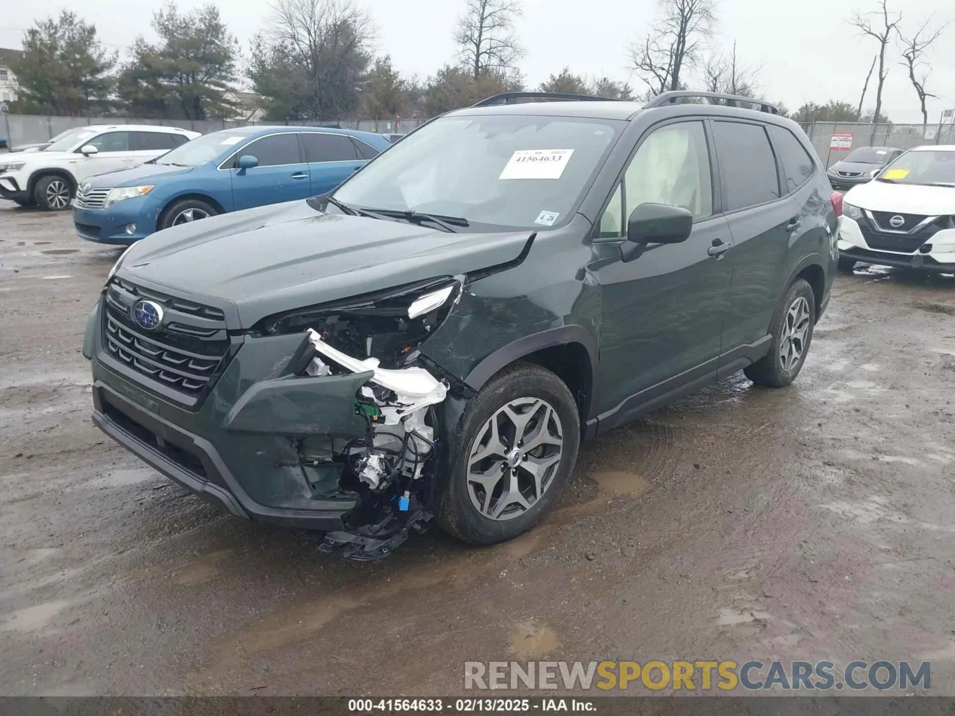 2 Фотография поврежденного автомобиля JF2SKAEC1PH449938 SUBARU FORESTER 2023