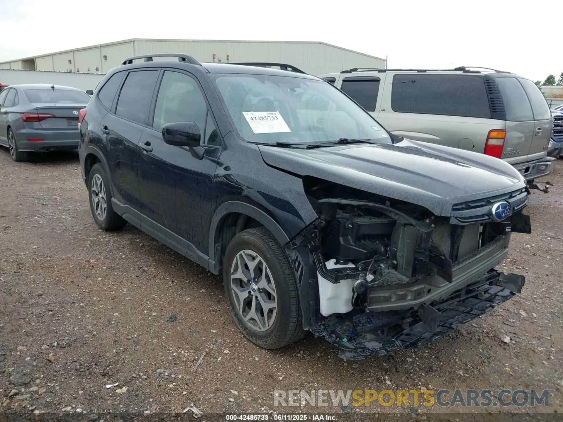 1 Photograph of a damaged car JF2SKAEC5PH424119 SUBARU FORESTER 2023