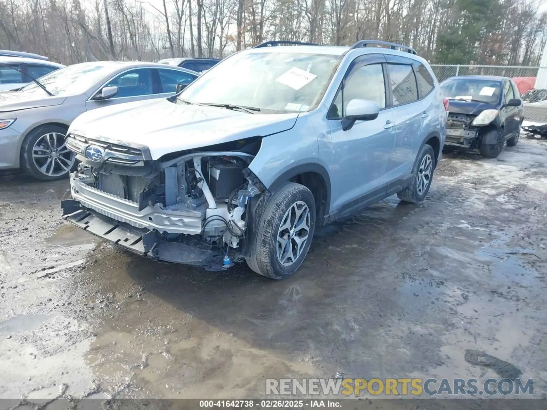 2 Photograph of a damaged car JF2SKAEC7PH545010 SUBARU FORESTER 2023