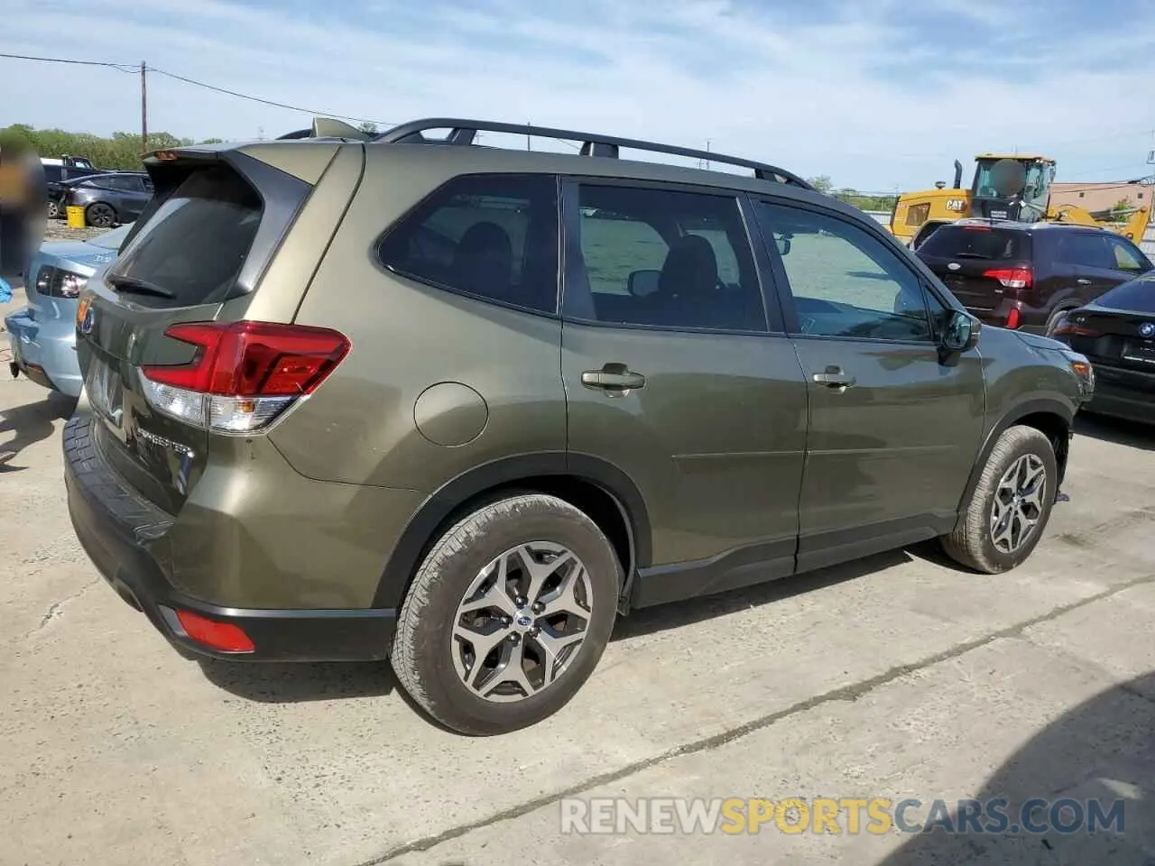 3 Photograph of a damaged car JF2SKAEC9PH544473 SUBARU FORESTER 2023