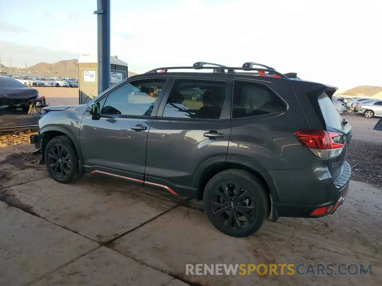 2 Фотография поврежденного автомобиля JF2SKAGC3PH483862 SUBARU FORESTER 2023