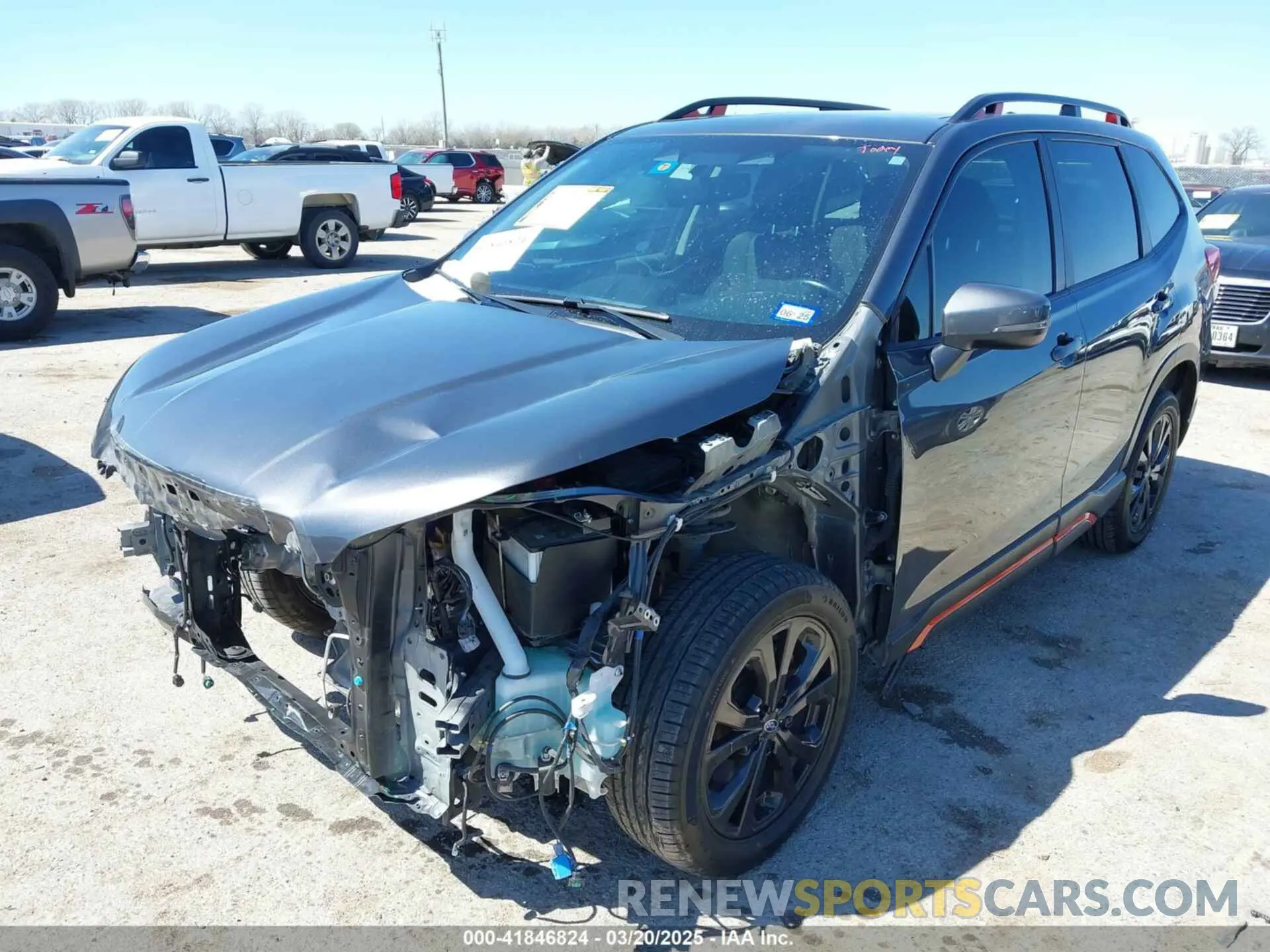 2 Photograph of a damaged car JF2SKAGC6PH484391 SUBARU FORESTER 2023