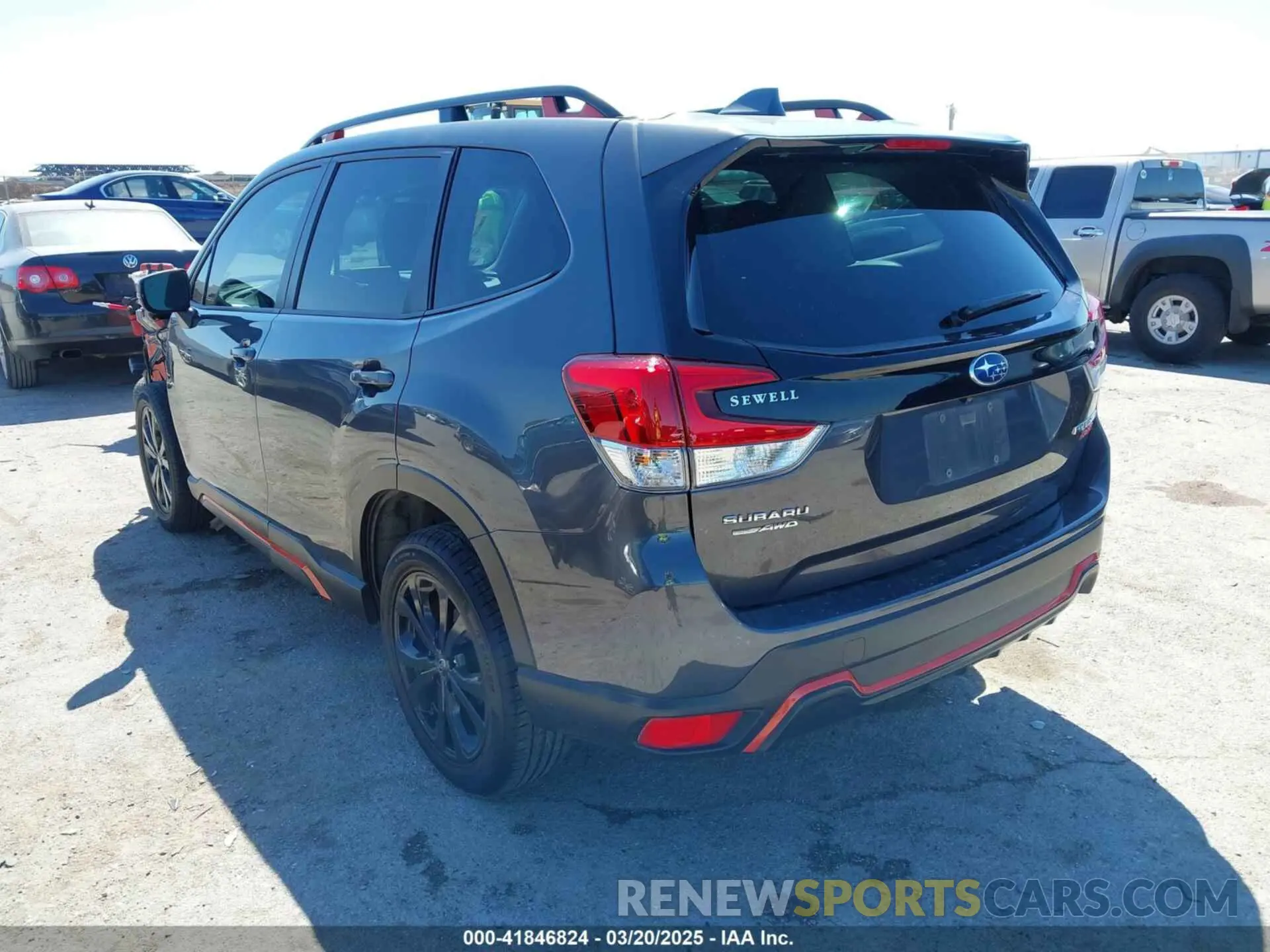 3 Photograph of a damaged car JF2SKAGC6PH484391 SUBARU FORESTER 2023