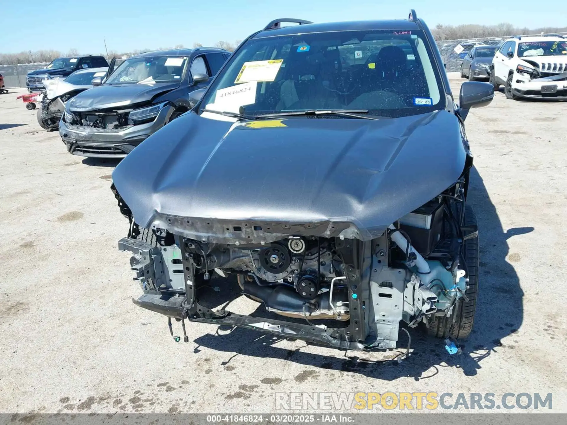 6 Photograph of a damaged car JF2SKAGC6PH484391 SUBARU FORESTER 2023