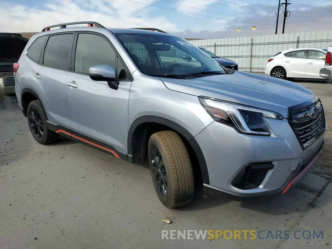 4 Photograph of a damaged car JF2SKAGC6PH510827 SUBARU FORESTER 2023