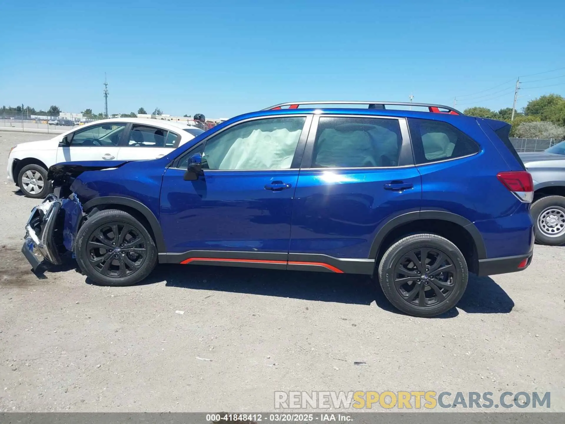 14 Photograph of a damaged car JF2SKAGC6PH544640 SUBARU FORESTER 2023