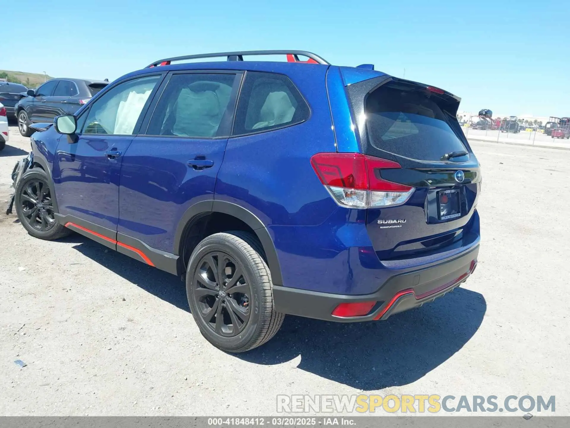 3 Photograph of a damaged car JF2SKAGC6PH544640 SUBARU FORESTER 2023
