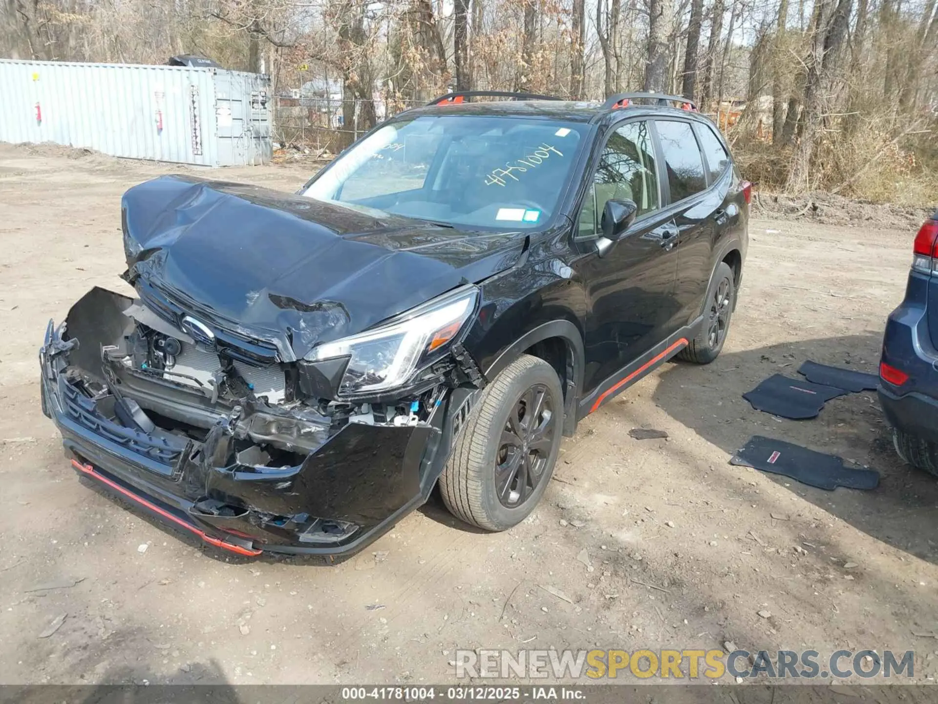 2 Photograph of a damaged car JF2SKAJC1PH455065 SUBARU FORESTER 2023