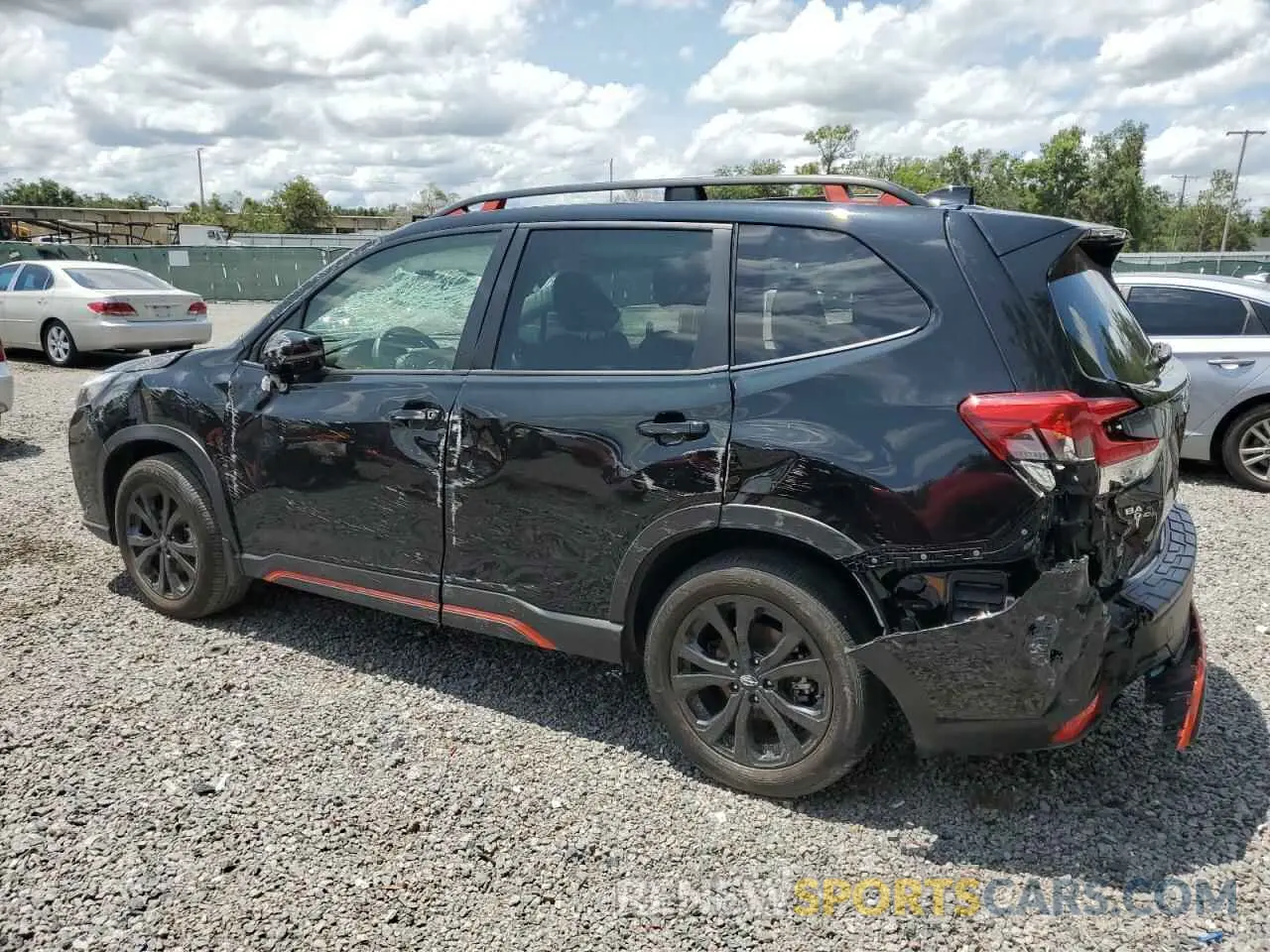 2 Photograph of a damaged car JF2SKAJC2PH400558 SUBARU FORESTER 2023
