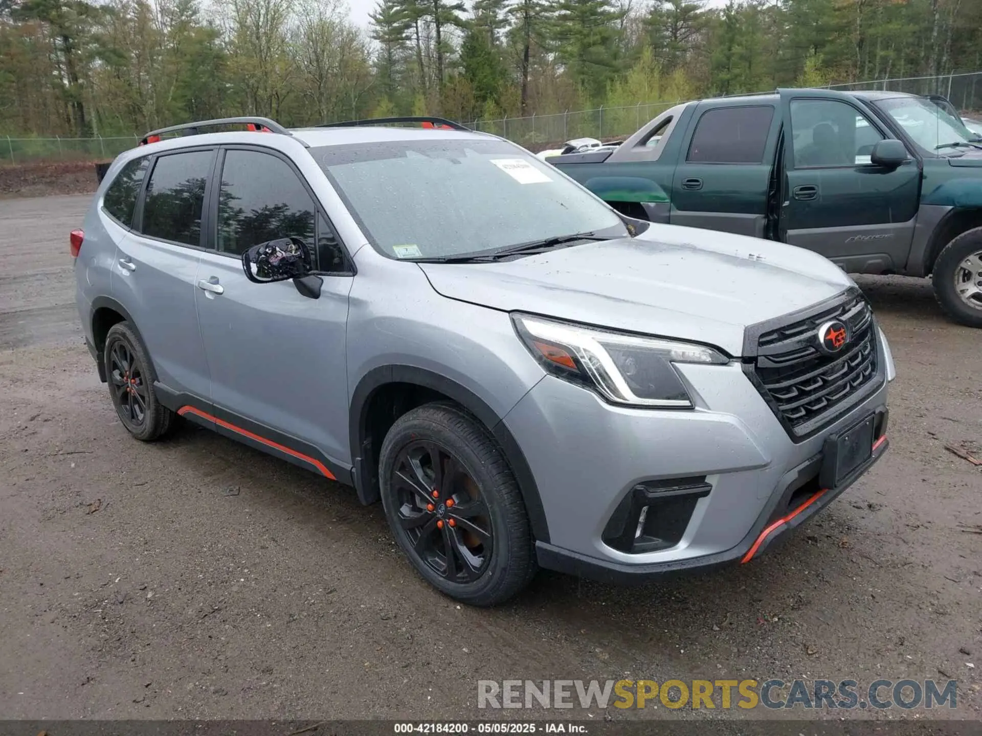 1 Photograph of a damaged car JF2SKAJC3PH488617 SUBARU FORESTER 2023