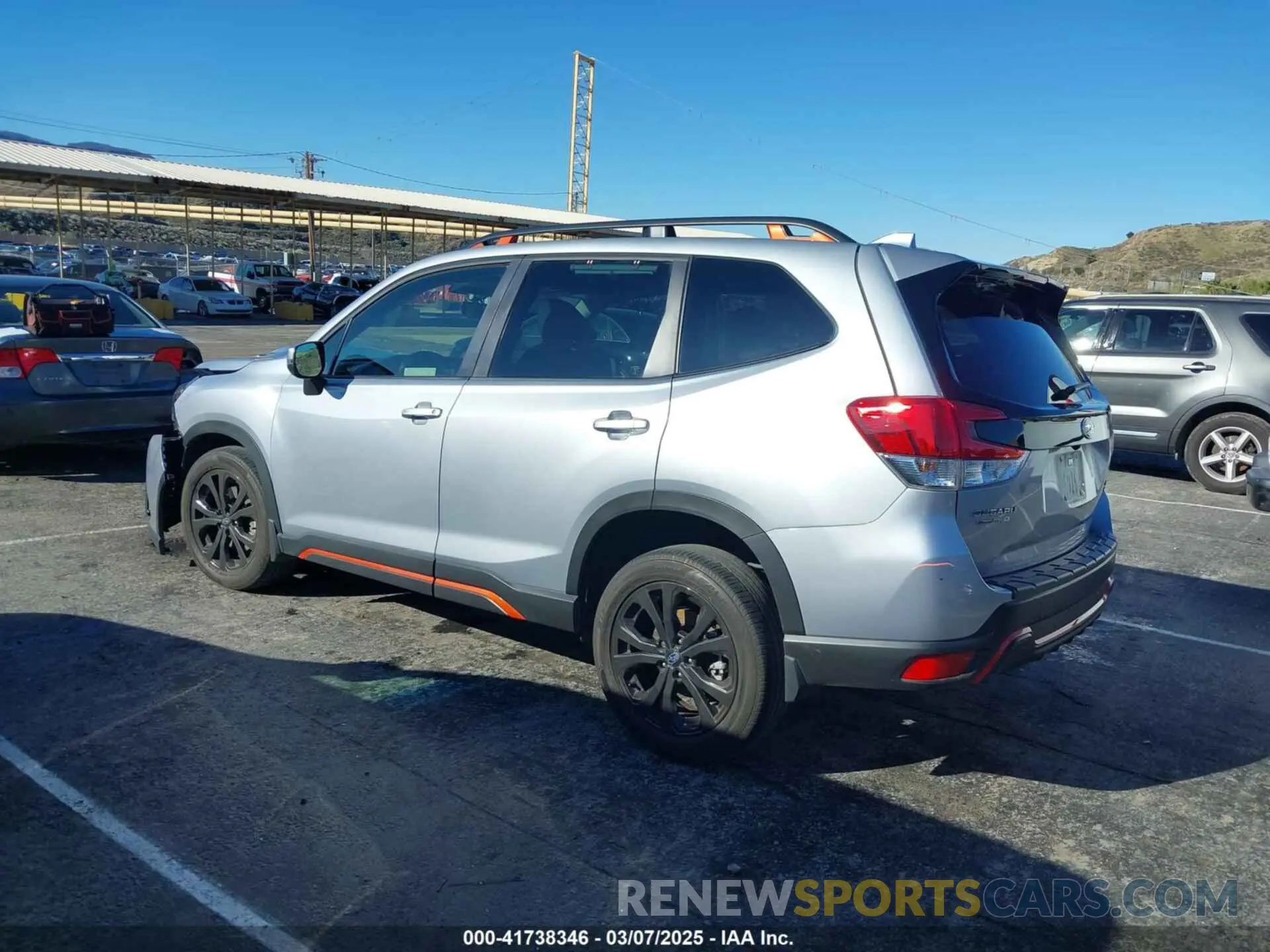 3 Photograph of a damaged car JF2SKAJC4PH418382 SUBARU FORESTER 2023