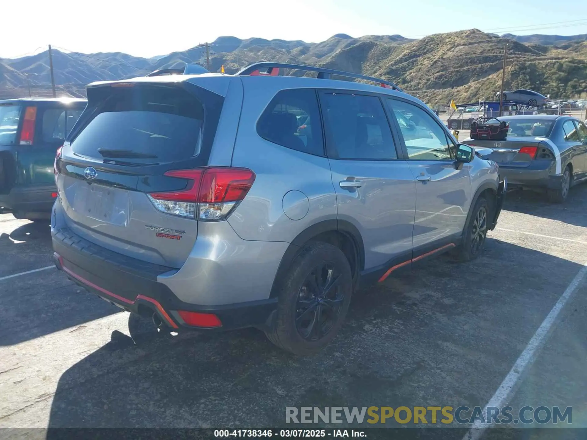 4 Photograph of a damaged car JF2SKAJC4PH418382 SUBARU FORESTER 2023
