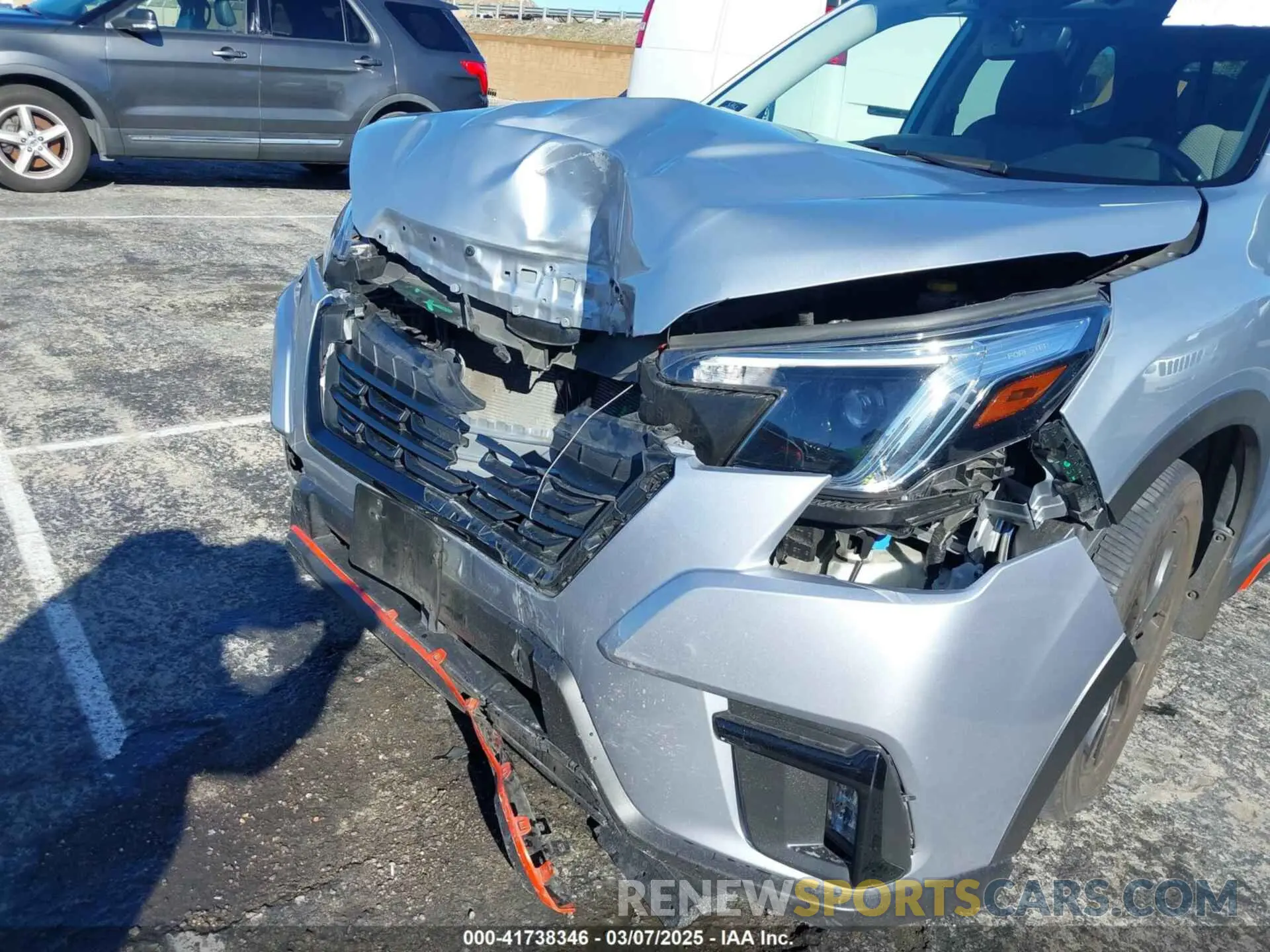 6 Photograph of a damaged car JF2SKAJC4PH418382 SUBARU FORESTER 2023