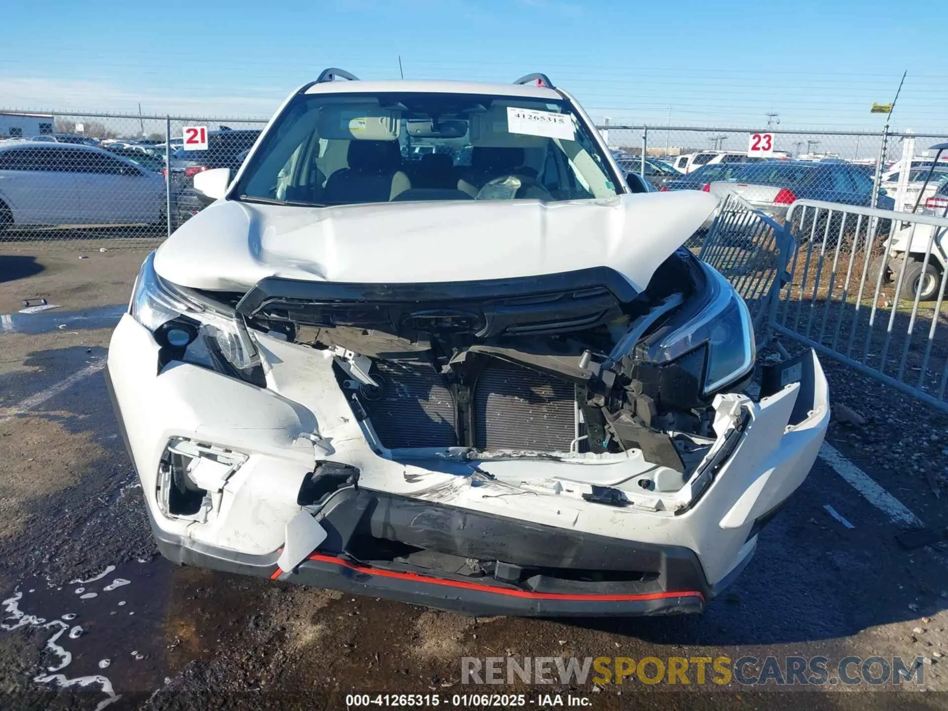 12 Photograph of a damaged car JF2SKAJC7PH477135 SUBARU FORESTER 2023