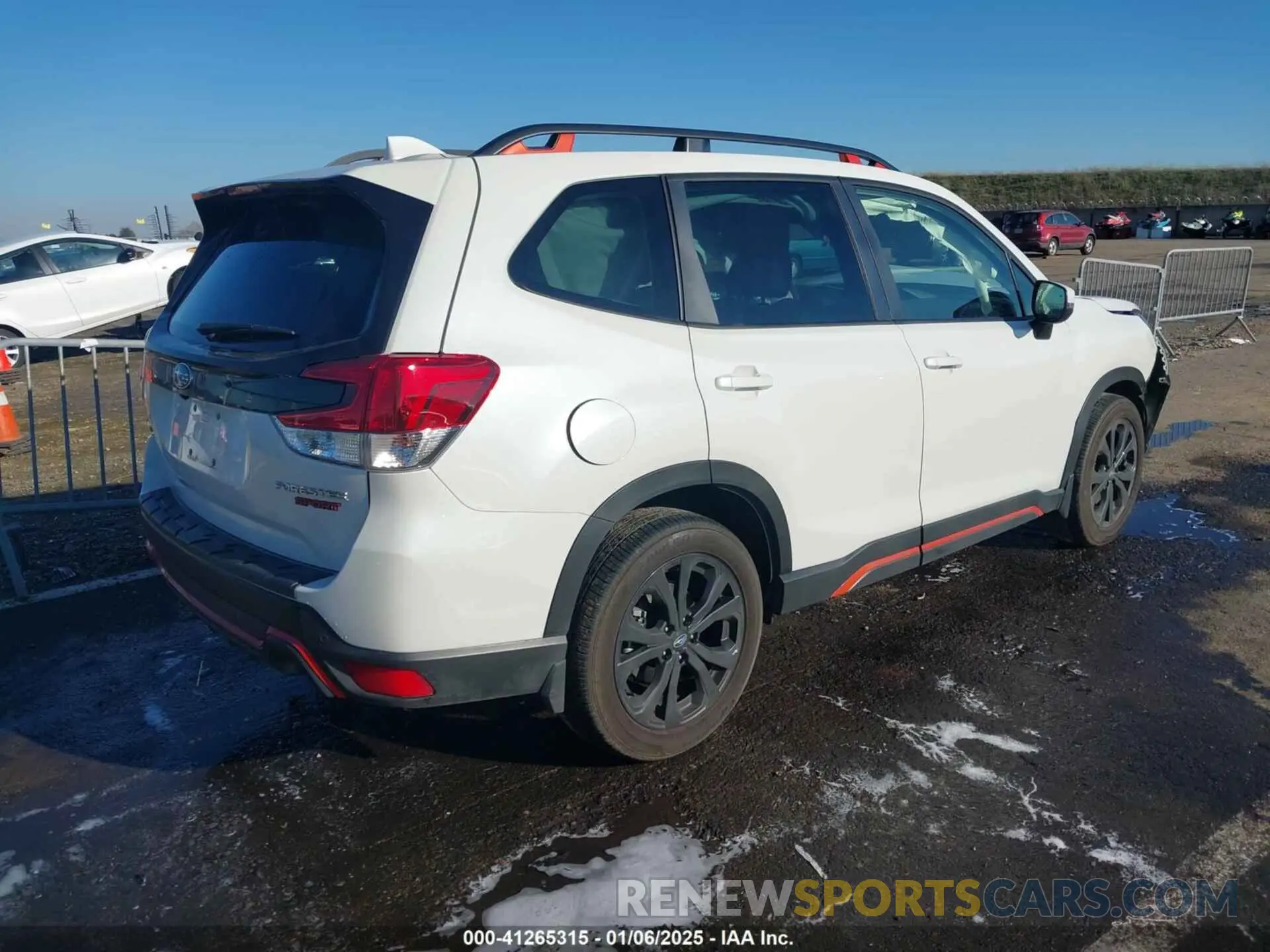 4 Photograph of a damaged car JF2SKAJC7PH477135 SUBARU FORESTER 2023