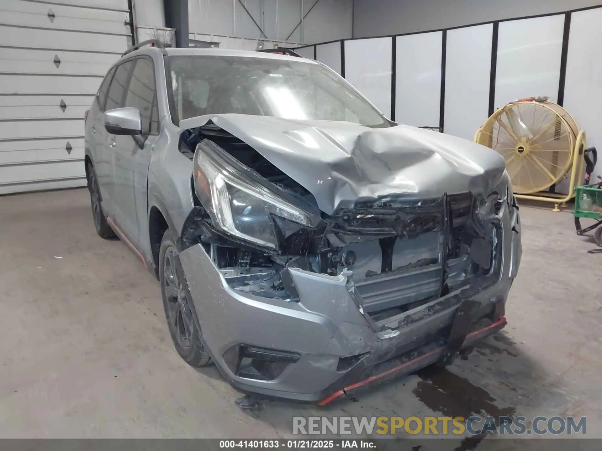 1 Фотография поврежденного автомобиля JF2SKAJC8PH498107 SUBARU FORESTER 2023