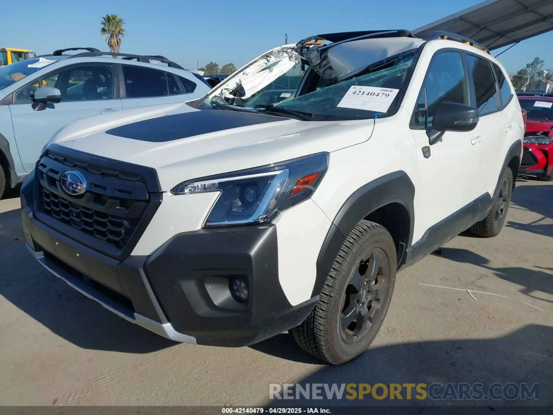 2 Photograph of a damaged car JF2SKAMC1PH503434 SUBARU FORESTER 2023
