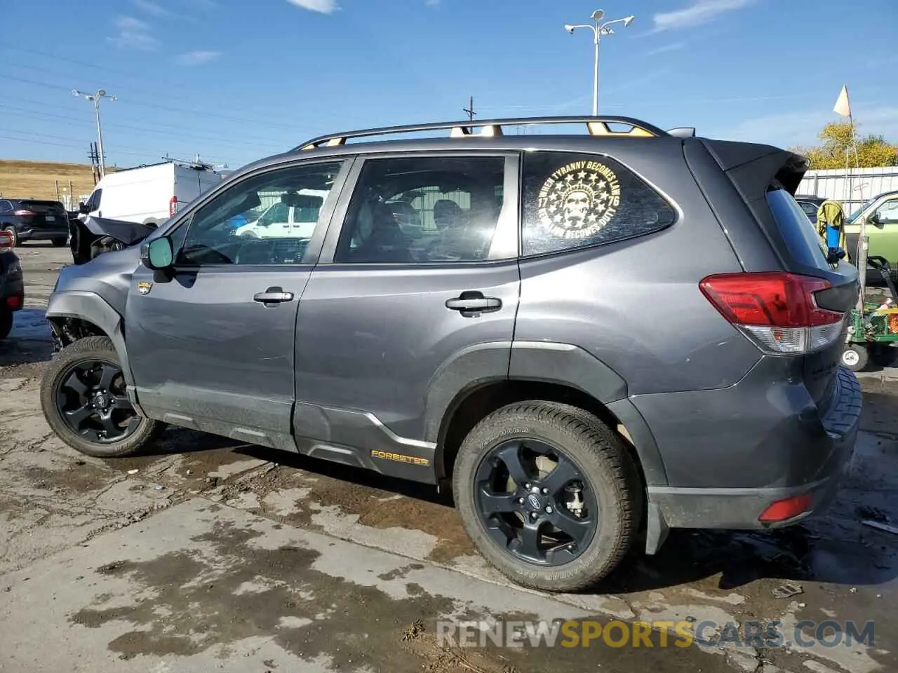 2 Фотография поврежденного автомобиля JF2SKAMC2PH447990 SUBARU FORESTER 2023