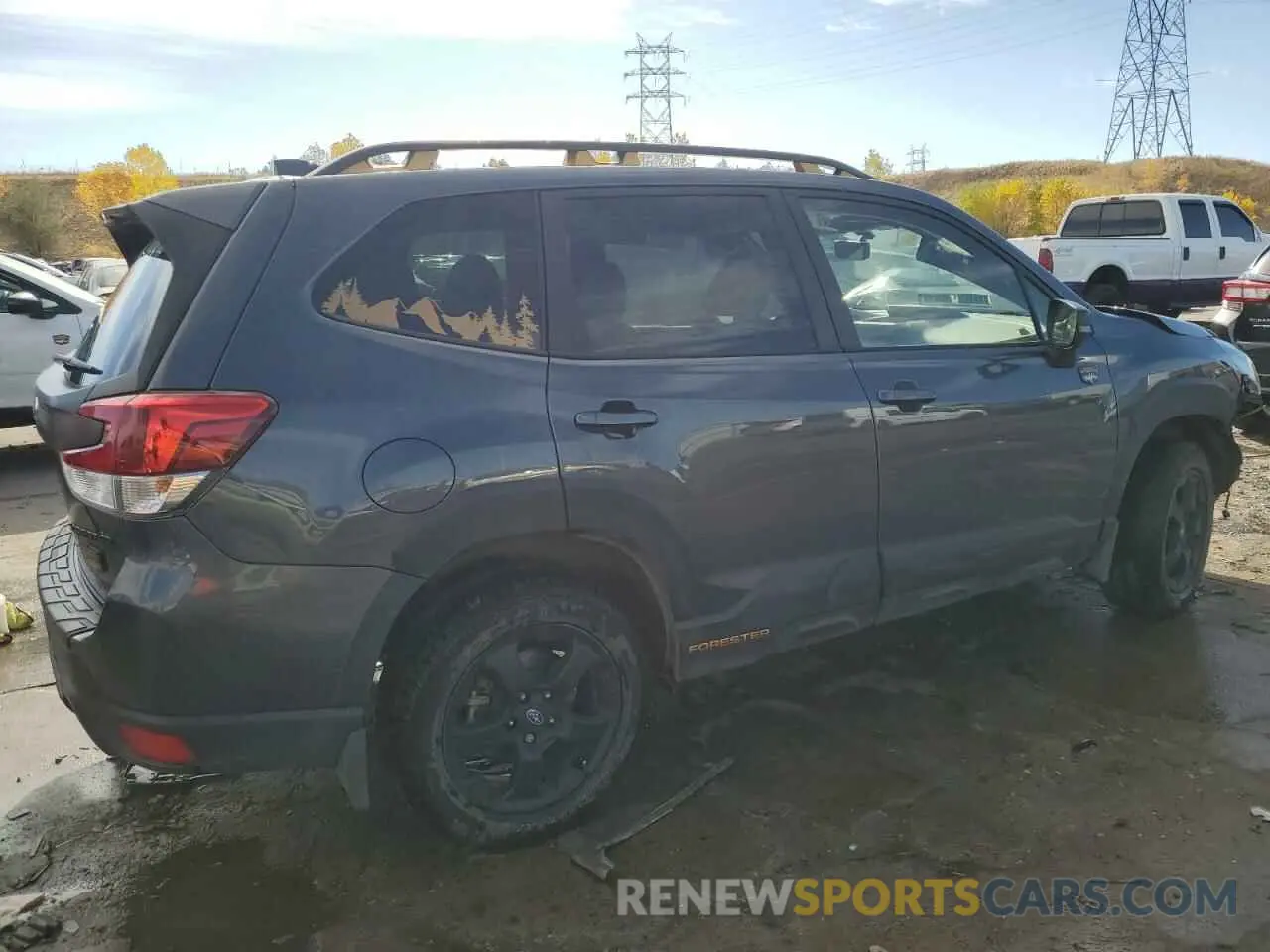 3 Фотография поврежденного автомобиля JF2SKAMC2PH447990 SUBARU FORESTER 2023