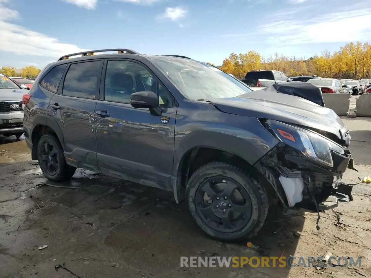4 Фотография поврежденного автомобиля JF2SKAMC2PH447990 SUBARU FORESTER 2023