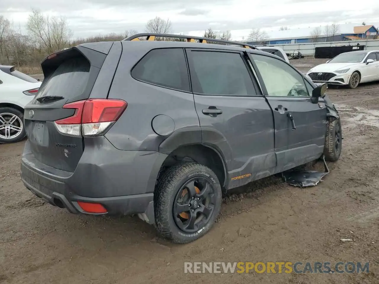 3 Фотография поврежденного автомобиля JF2SKAMC4PH496317 SUBARU FORESTER 2023