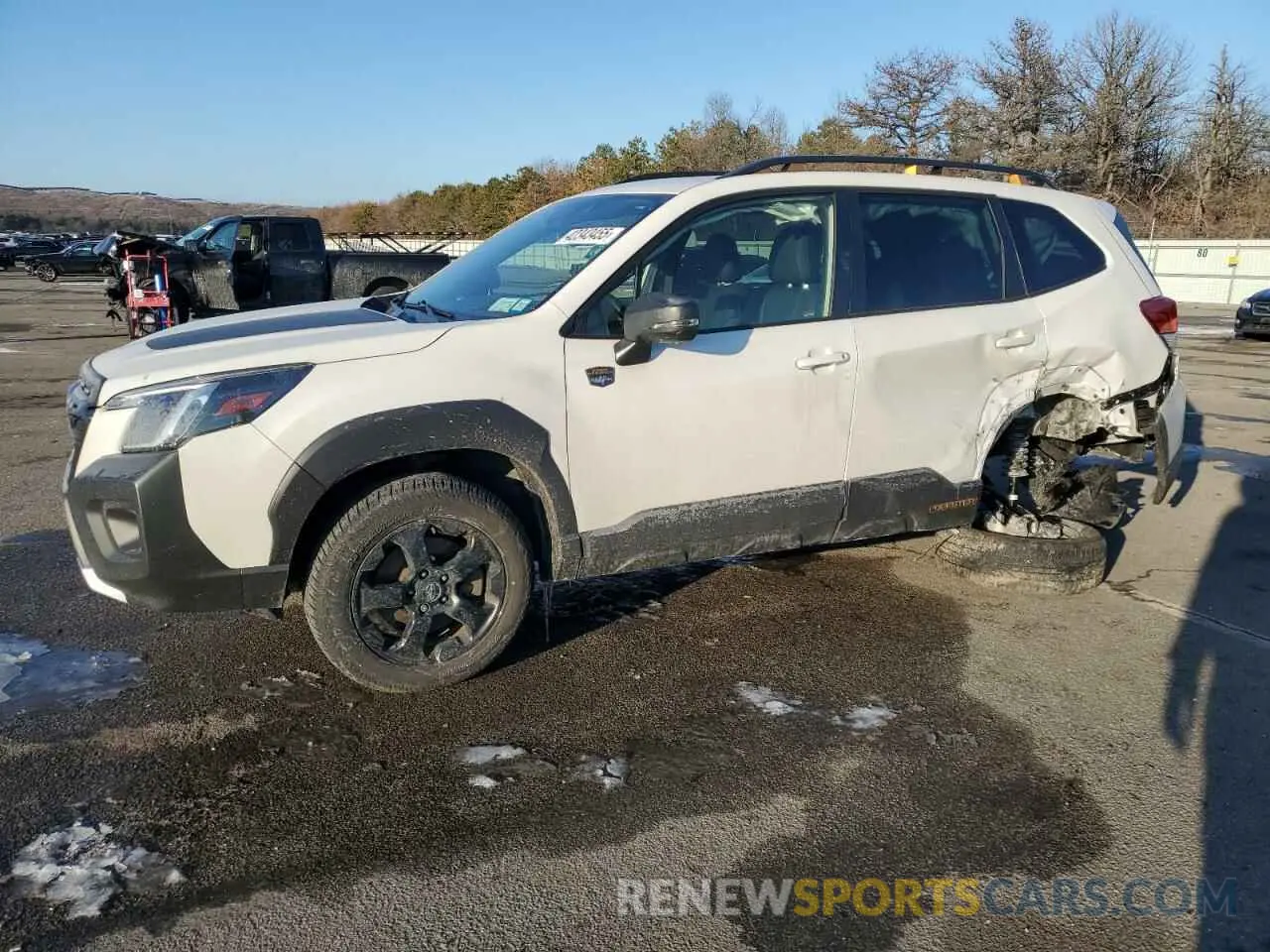 1 Photograph of a damaged car JF2SKAMC6PH414958 SUBARU FORESTER 2023