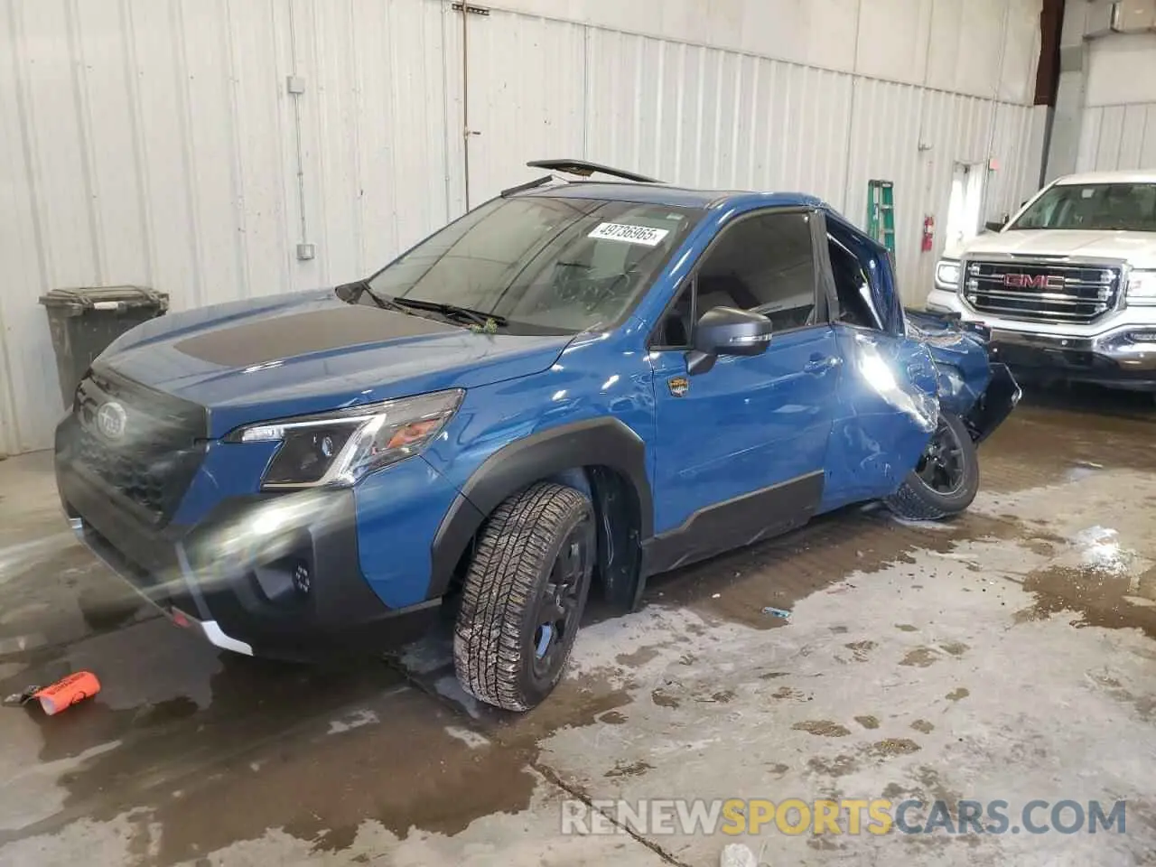 1 Photograph of a damaged car JF2SKAMC7PH429565 SUBARU FORESTER 2023