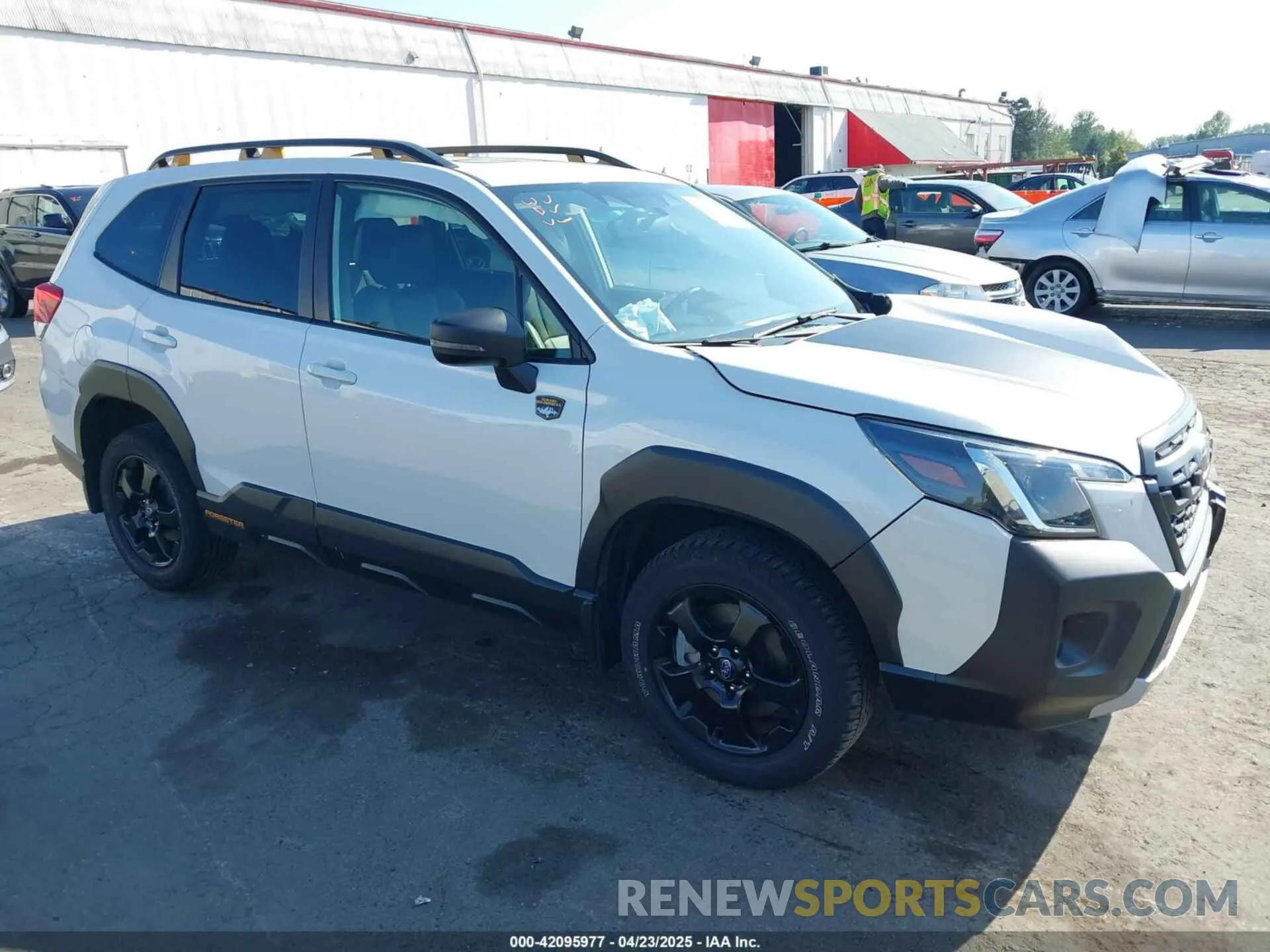 1 Photograph of a damaged car JF2SKAMC8PH540853 SUBARU FORESTER 2023