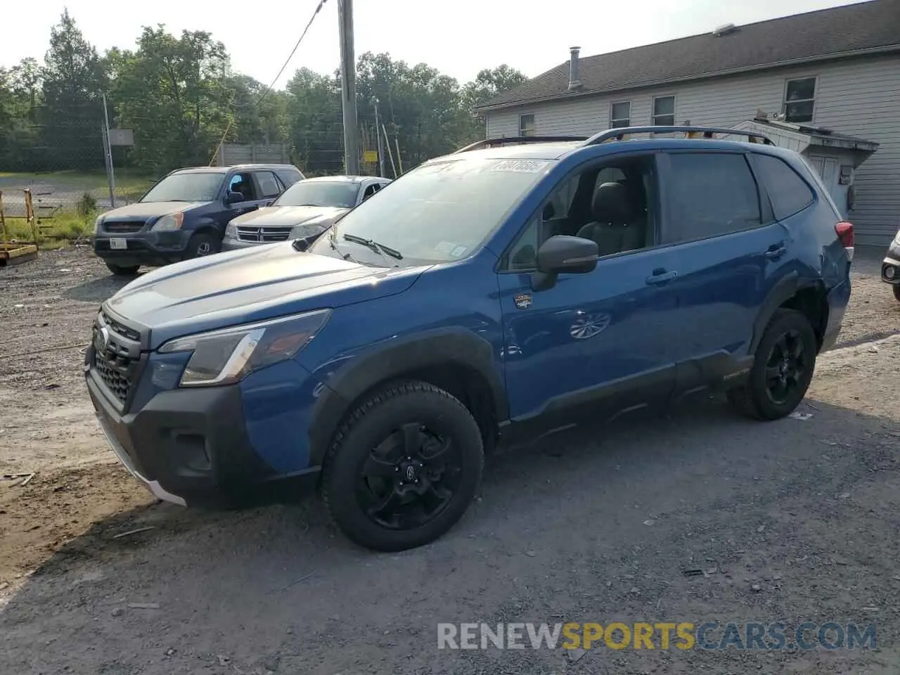 1 Photograph of a damaged car JF2SKAMC9PH407311 SUBARU FORESTER 2023