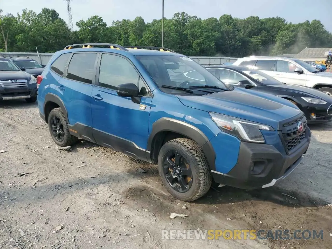 4 Photograph of a damaged car JF2SKAMC9PH407311 SUBARU FORESTER 2023