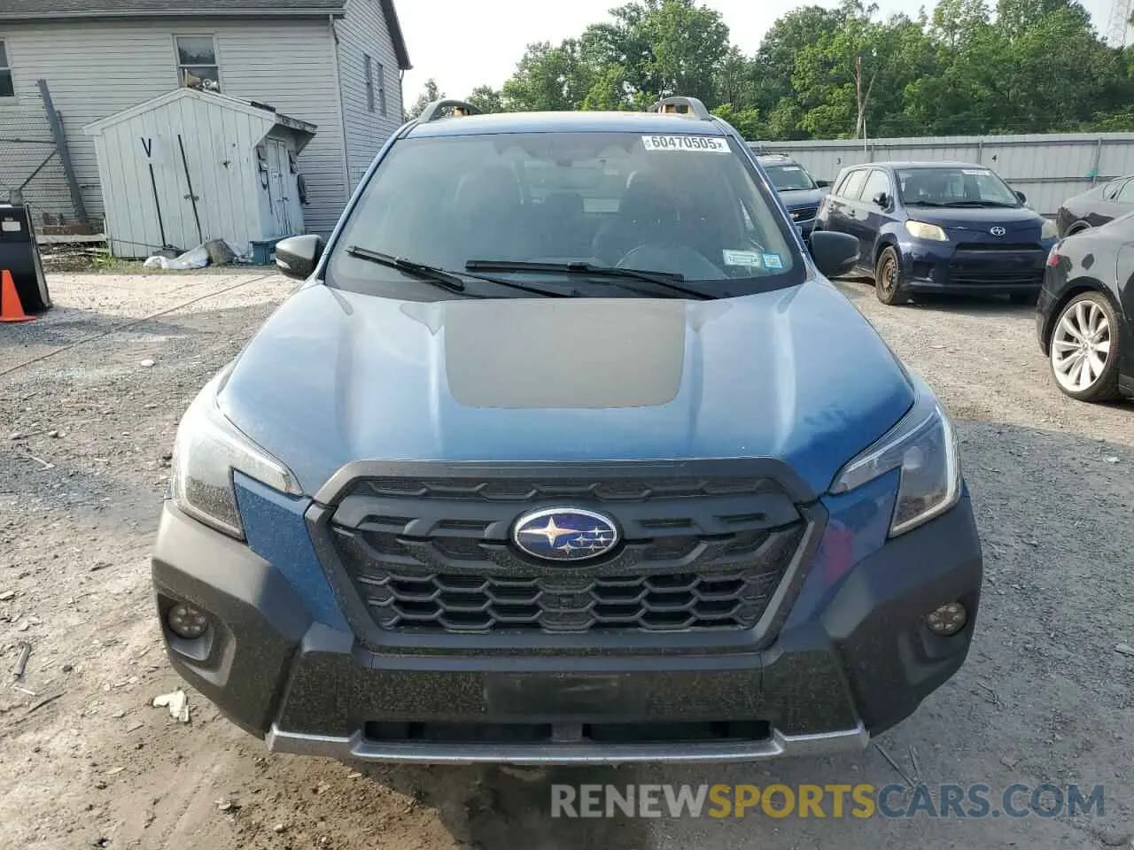 5 Photograph of a damaged car JF2SKAMC9PH407311 SUBARU FORESTER 2023