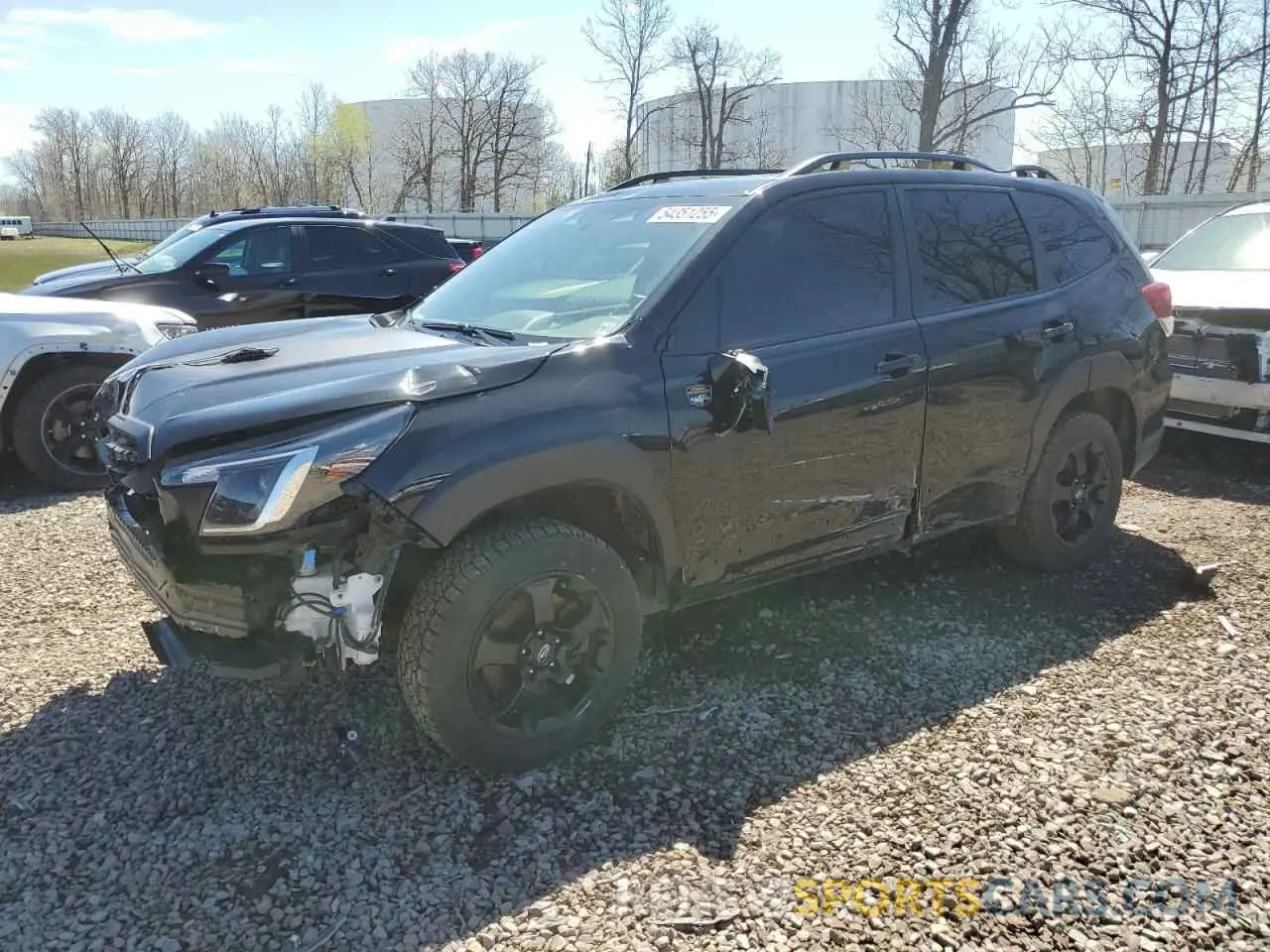 1 Photograph of a damaged car JF2SKAMC9PH408586 SUBARU FORESTER 2023