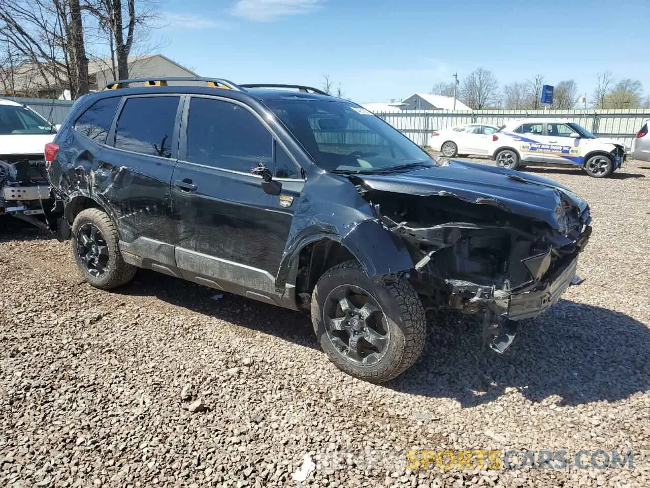 4 Photograph of a damaged car JF2SKAMC9PH408586 SUBARU FORESTER 2023